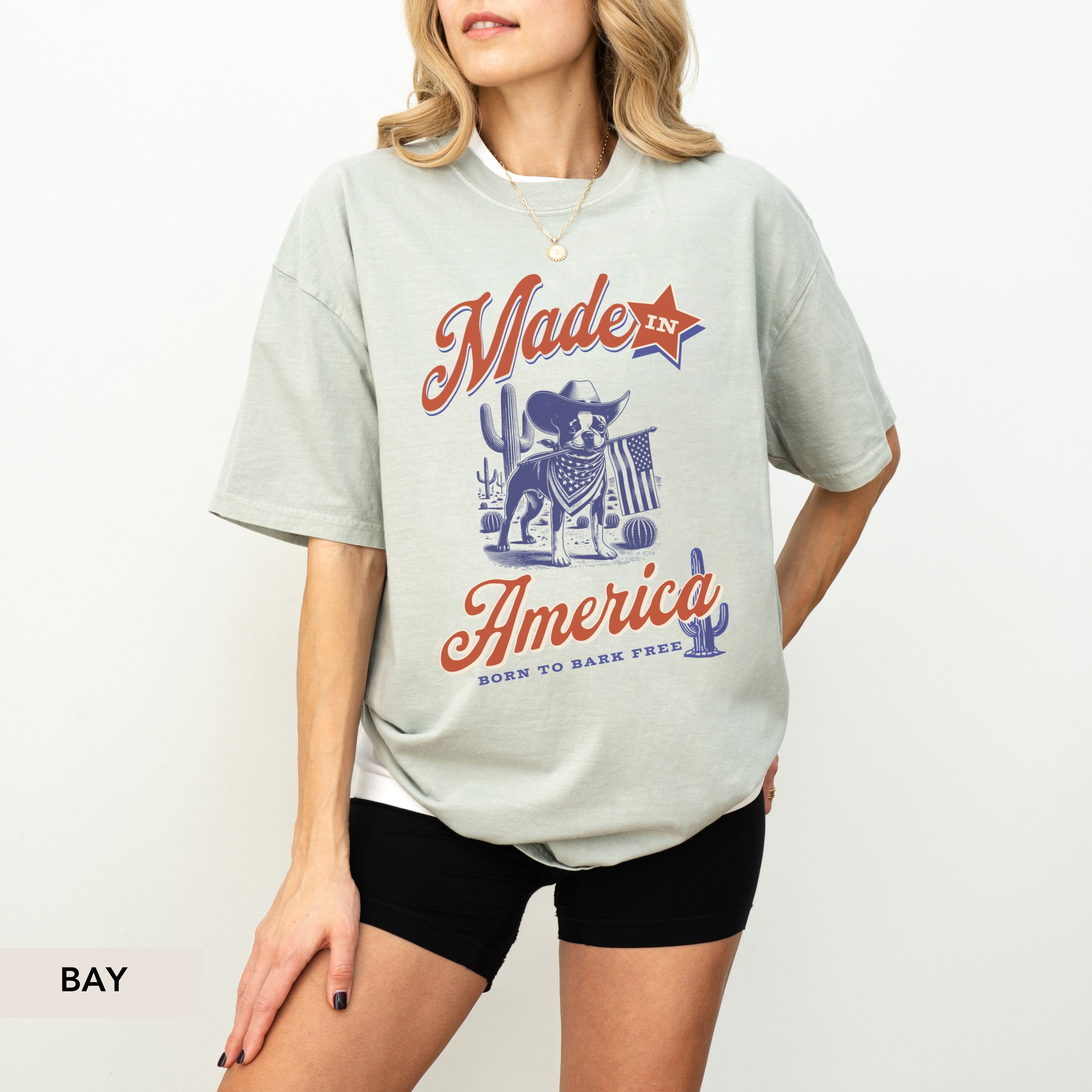 Boston Terrier Made In America Shirt