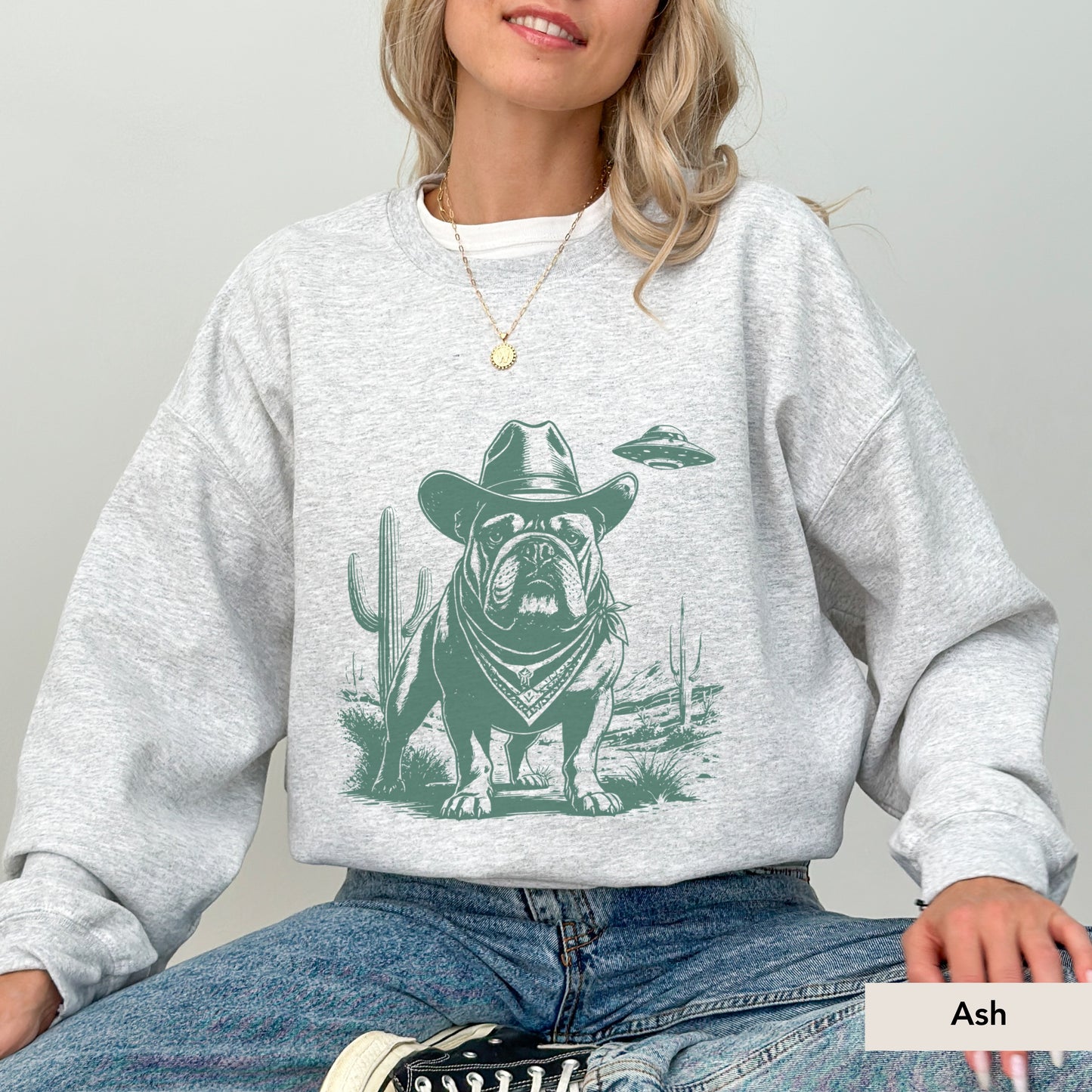 Bulldog UFO Sweatshirt