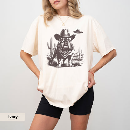 Bulldog UFO shirt
