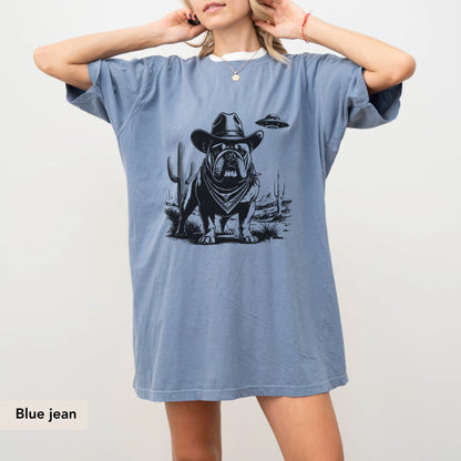 Bulldog UFO shirt