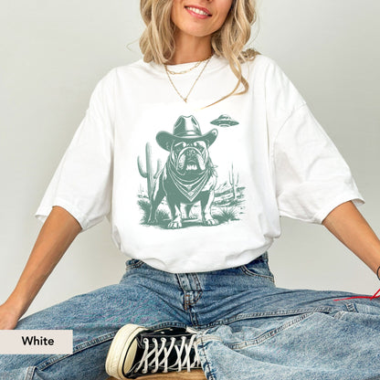 Bulldog UFO shirt