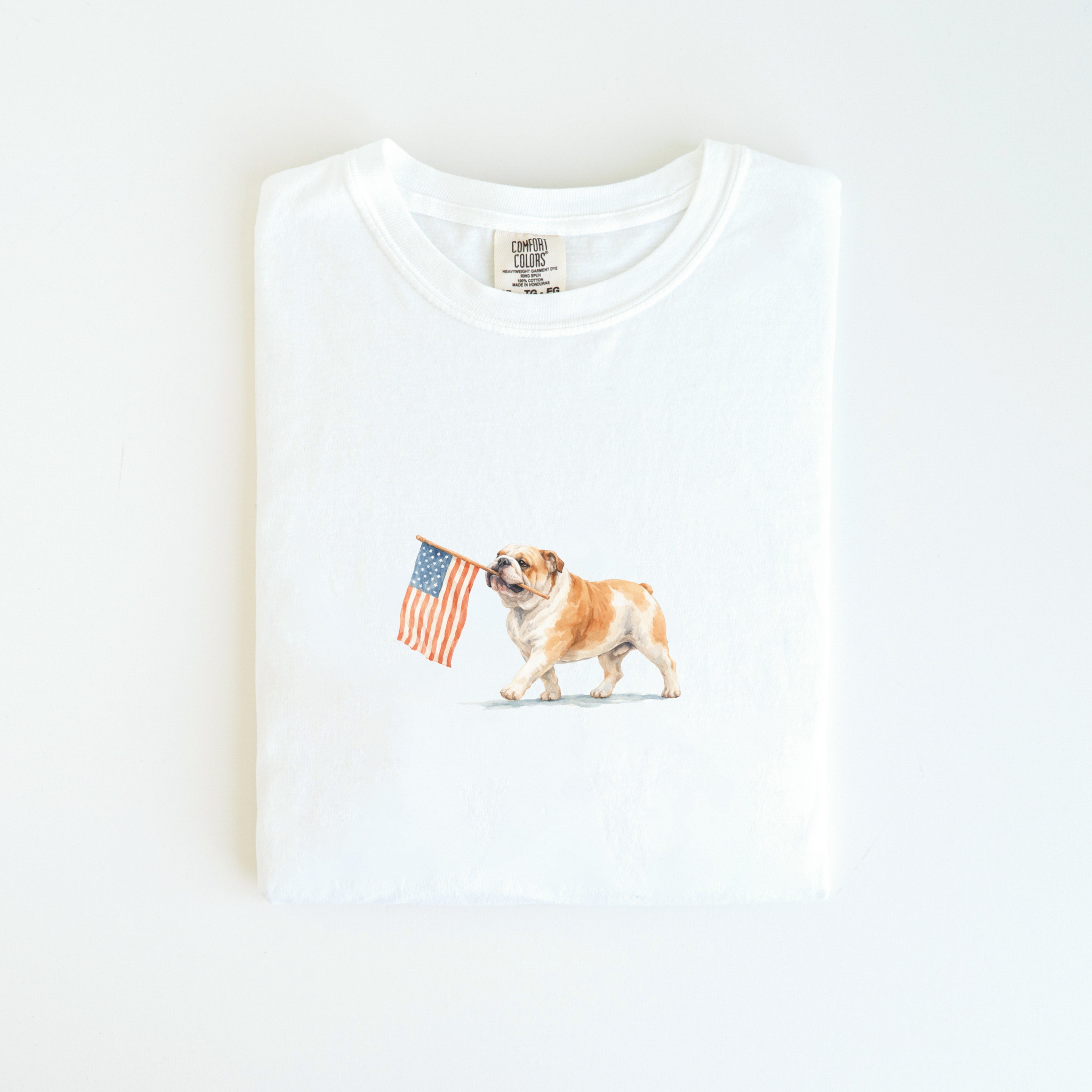 Bulldog  USA T-shirt