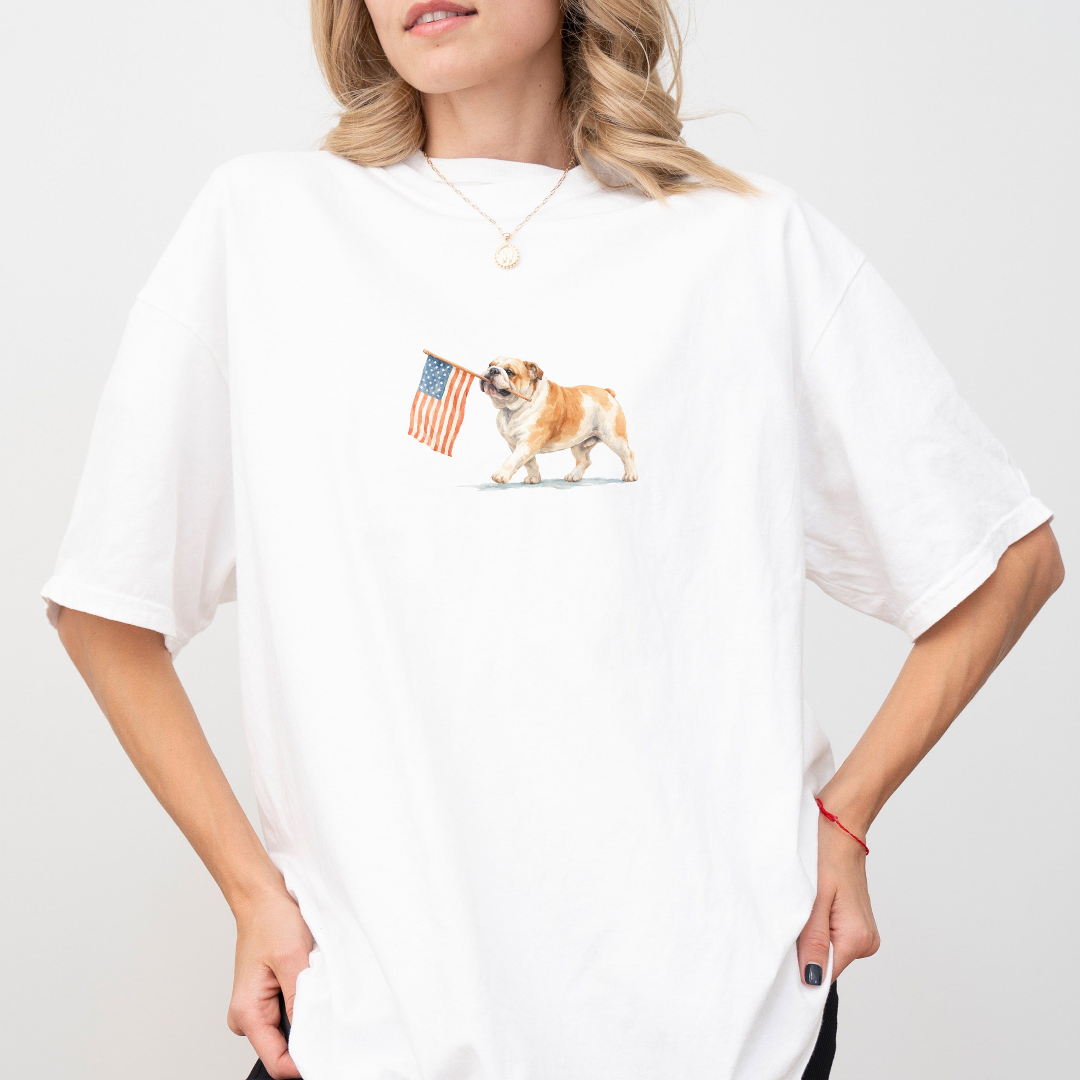 Bulldog  USA T-shirt