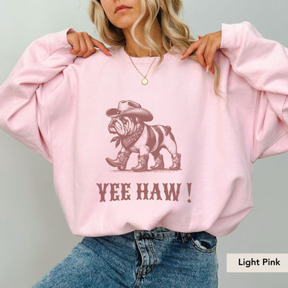 Bulldog Yeehaw Sweatshirt