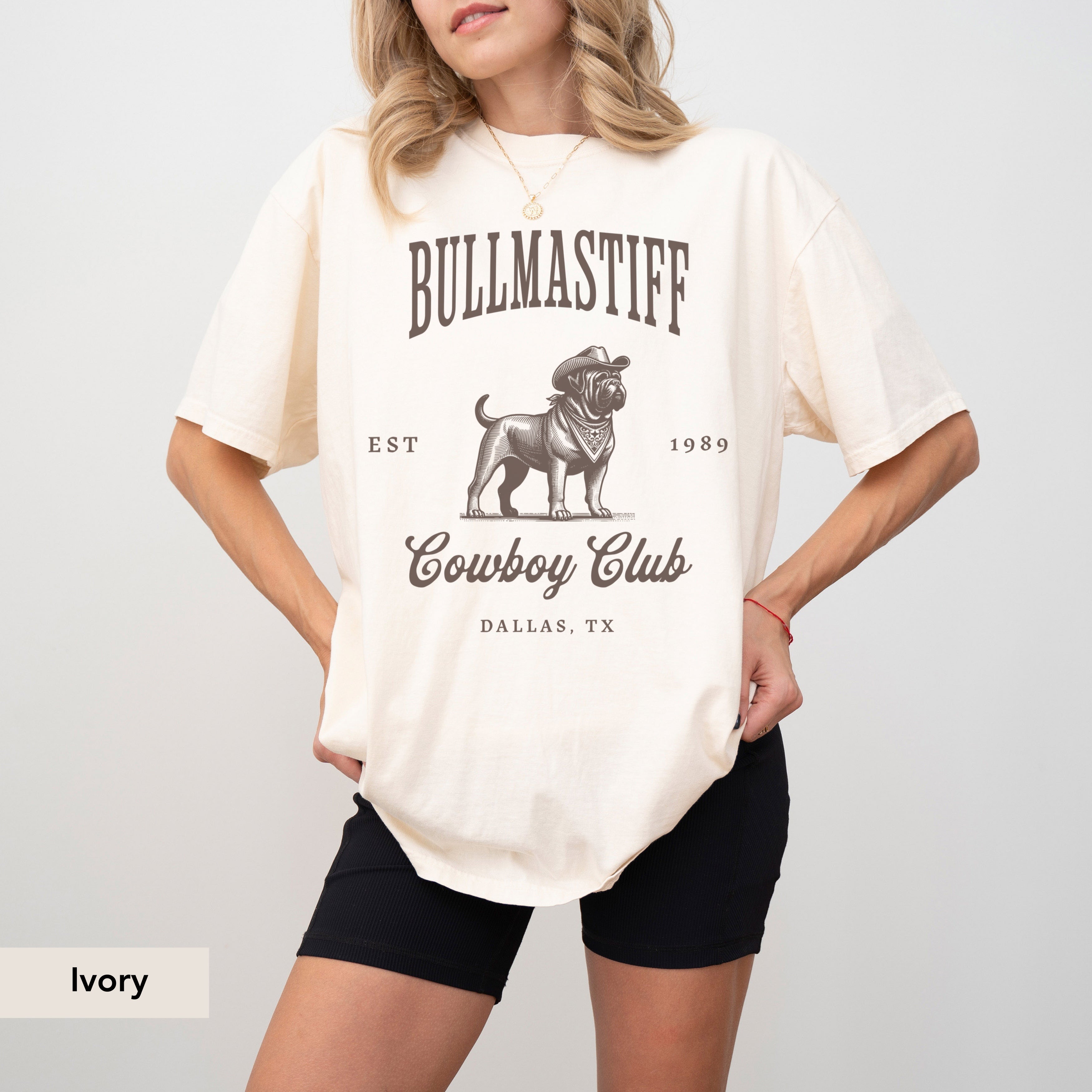 Bullmastiff Cowboy Club Shirt
