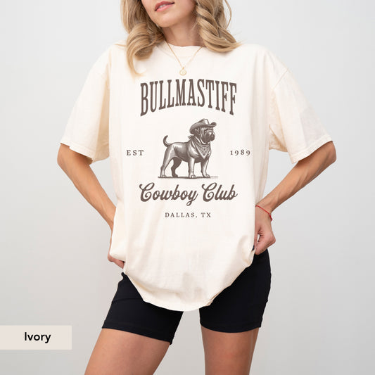 Bullmastiff Cowboy Club Shirt