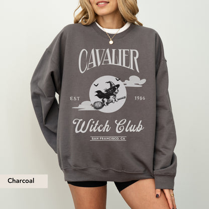 Cavalier King Charles Spaniel Witch Club Sweatshirt