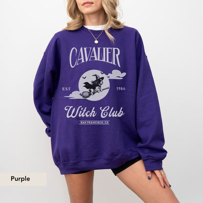Cavalier King Charles Spaniel Witch Club Sweatshirt