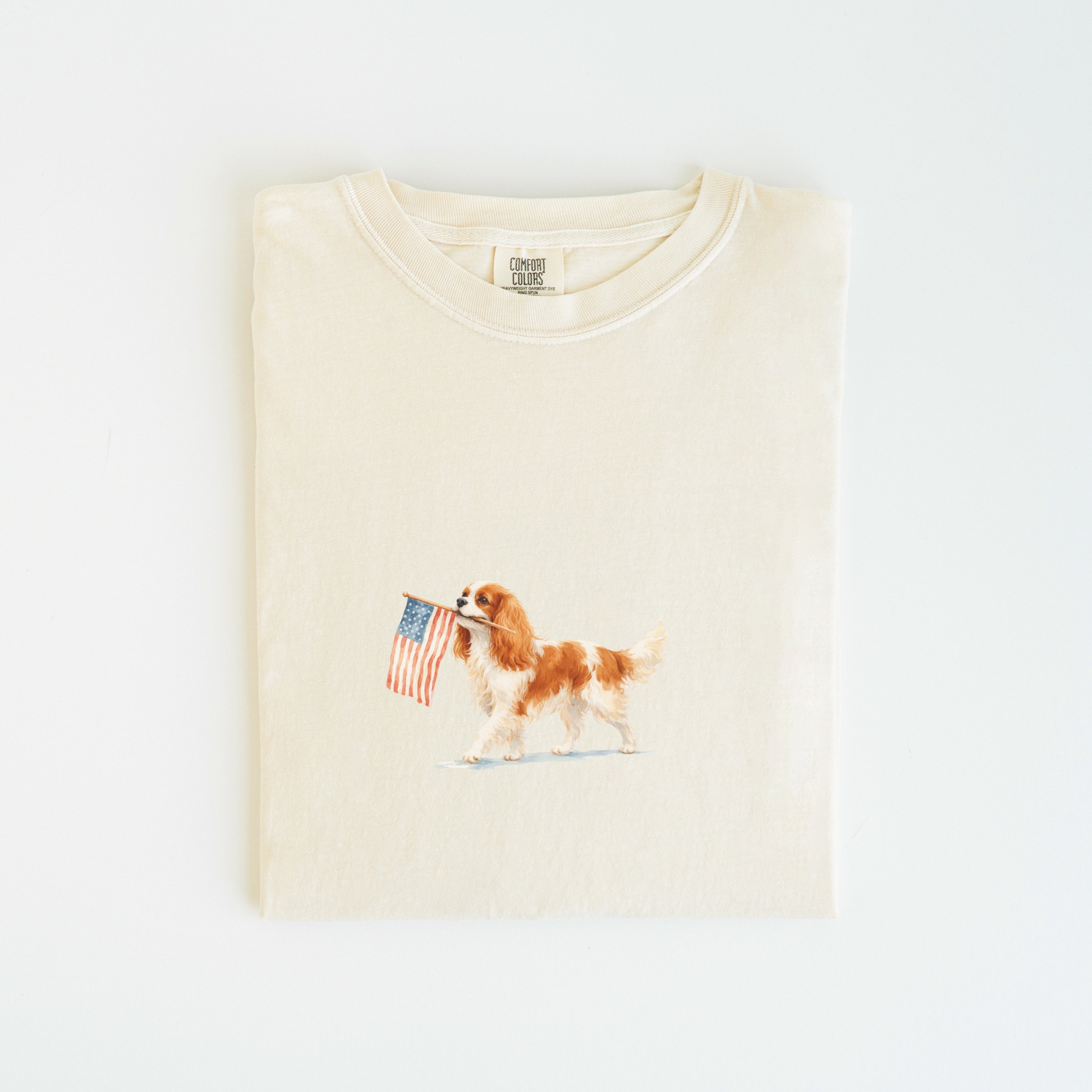 Cavalier King Charles Spaniel USA T-shirt
