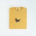Cavalier Spaniel Black and Tan Halloween T-shirt