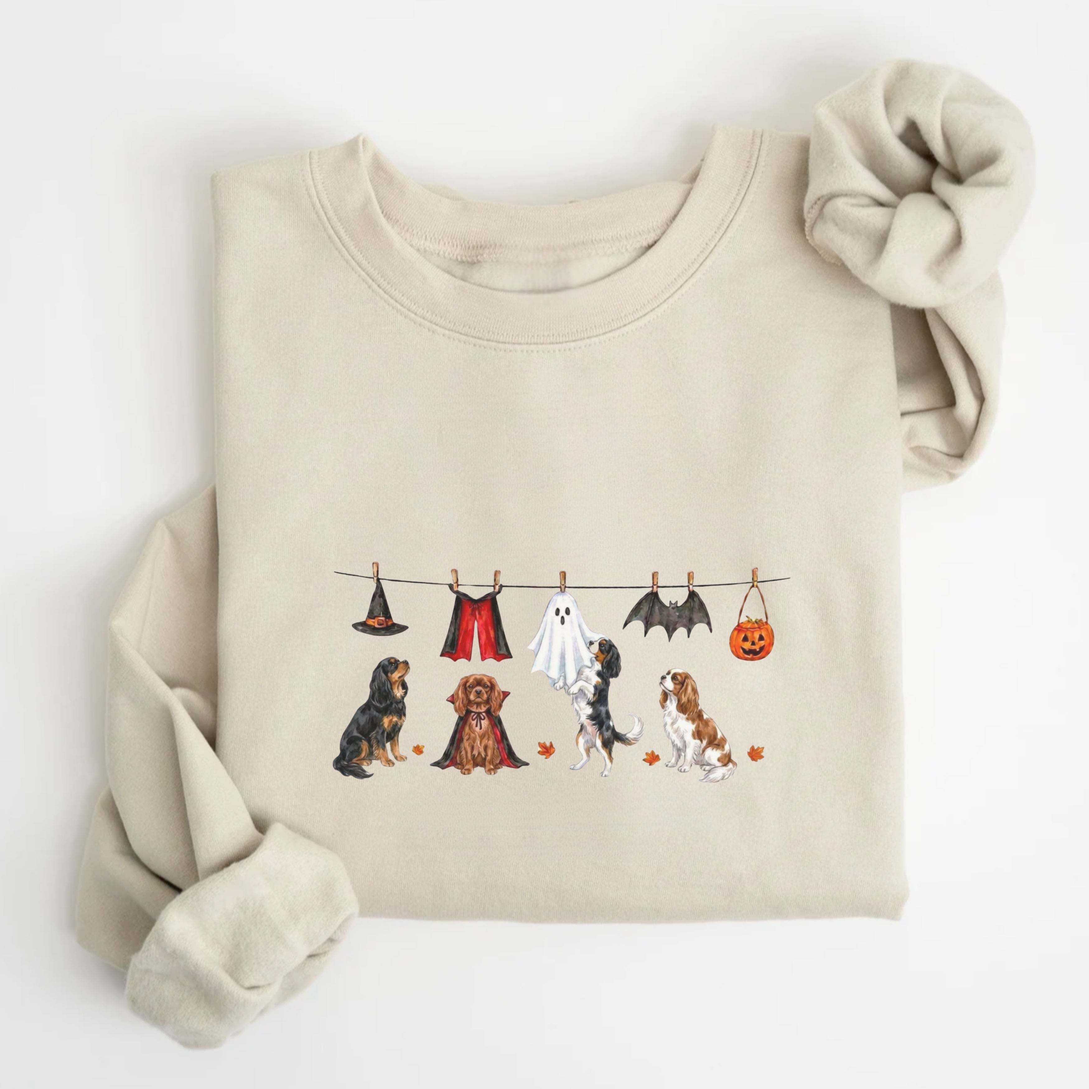 Cavalier Spaniel Halloween Sweatshirt