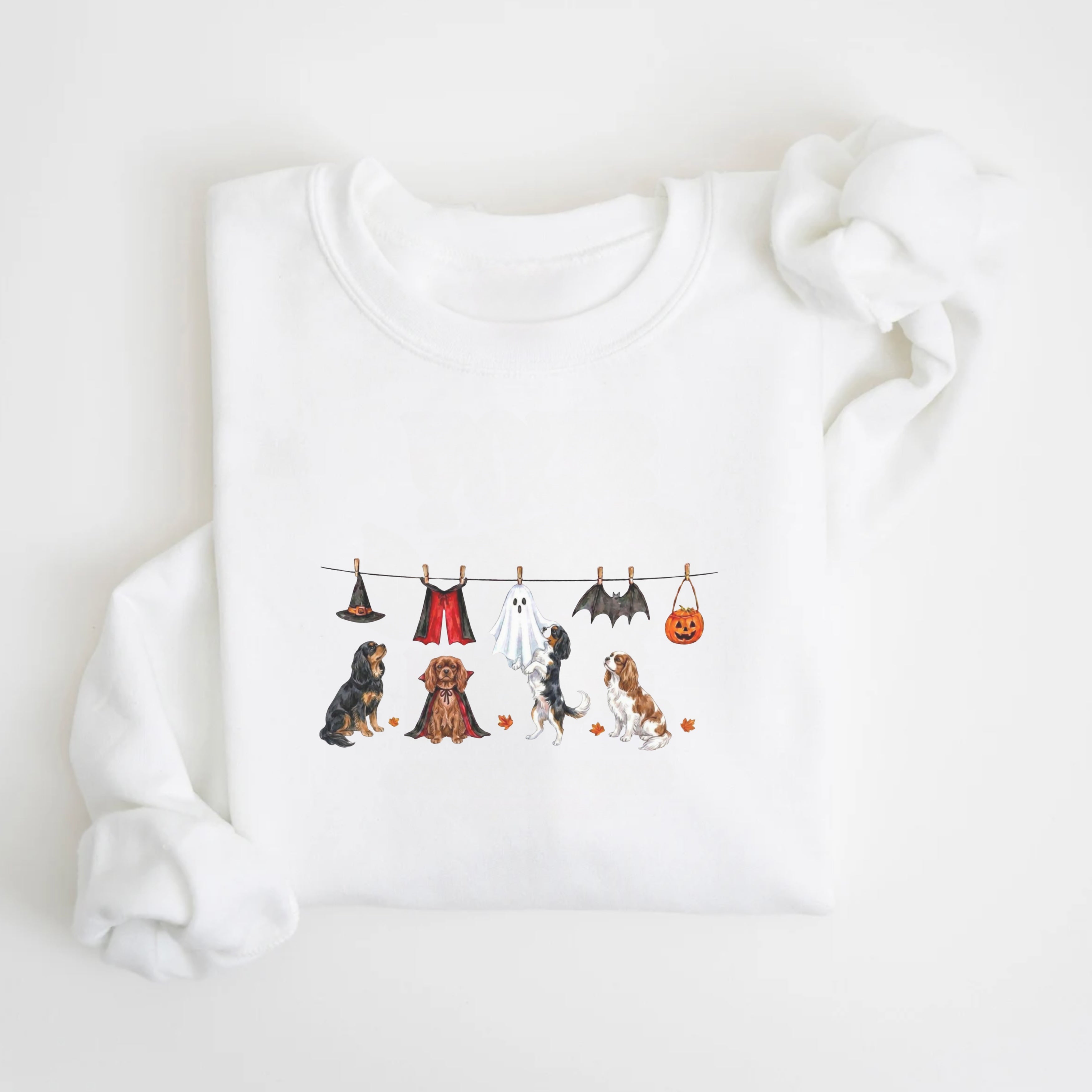 Cavalier Spaniel Halloween Sweatshirt