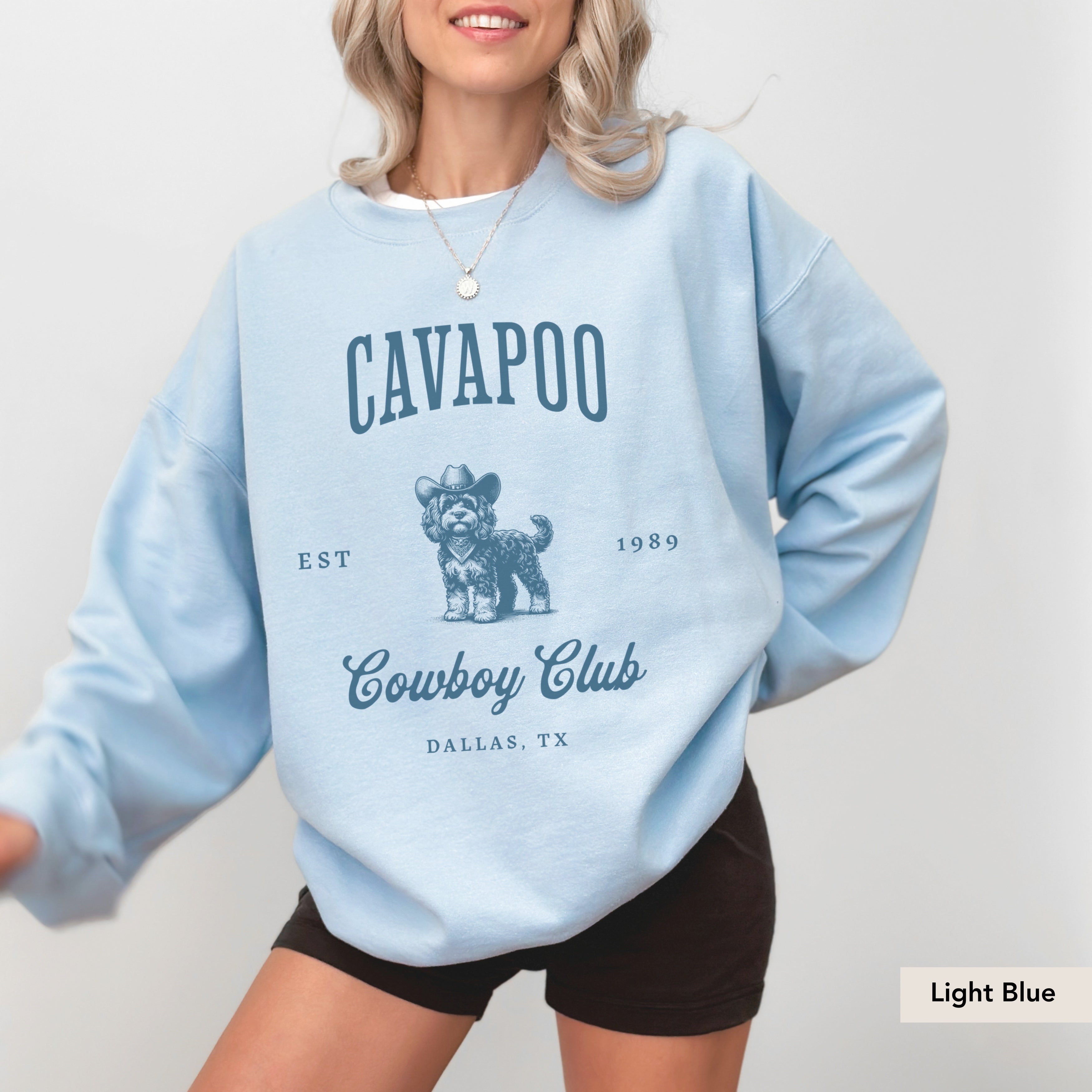 Cavapoo Cowboy Club Sweatshirt