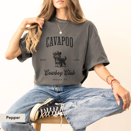 Cavapoo Cowboy Club Shirt