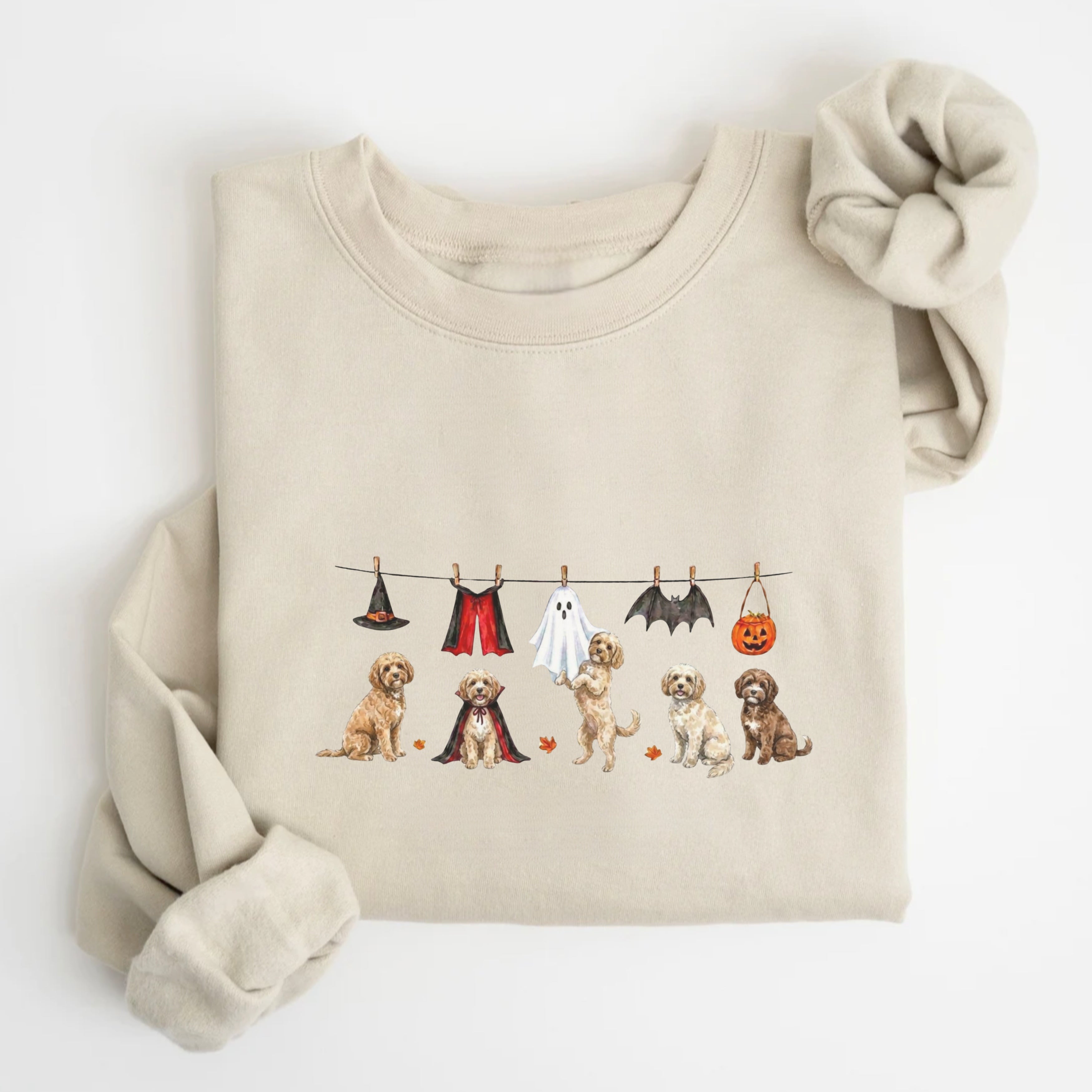 Cavapoo Halloween Sweatshirt
