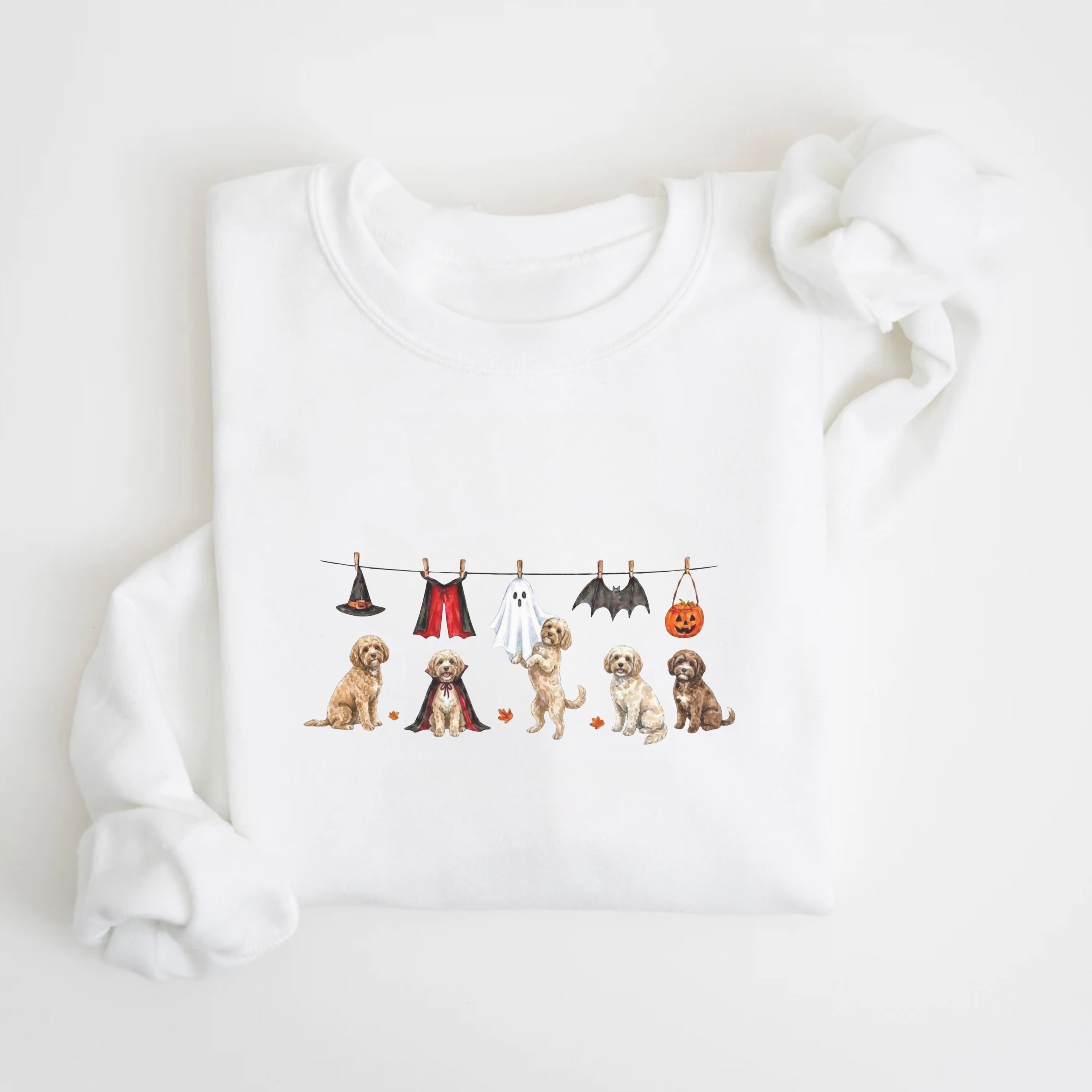 Cavapoo Halloween Sweatshirt