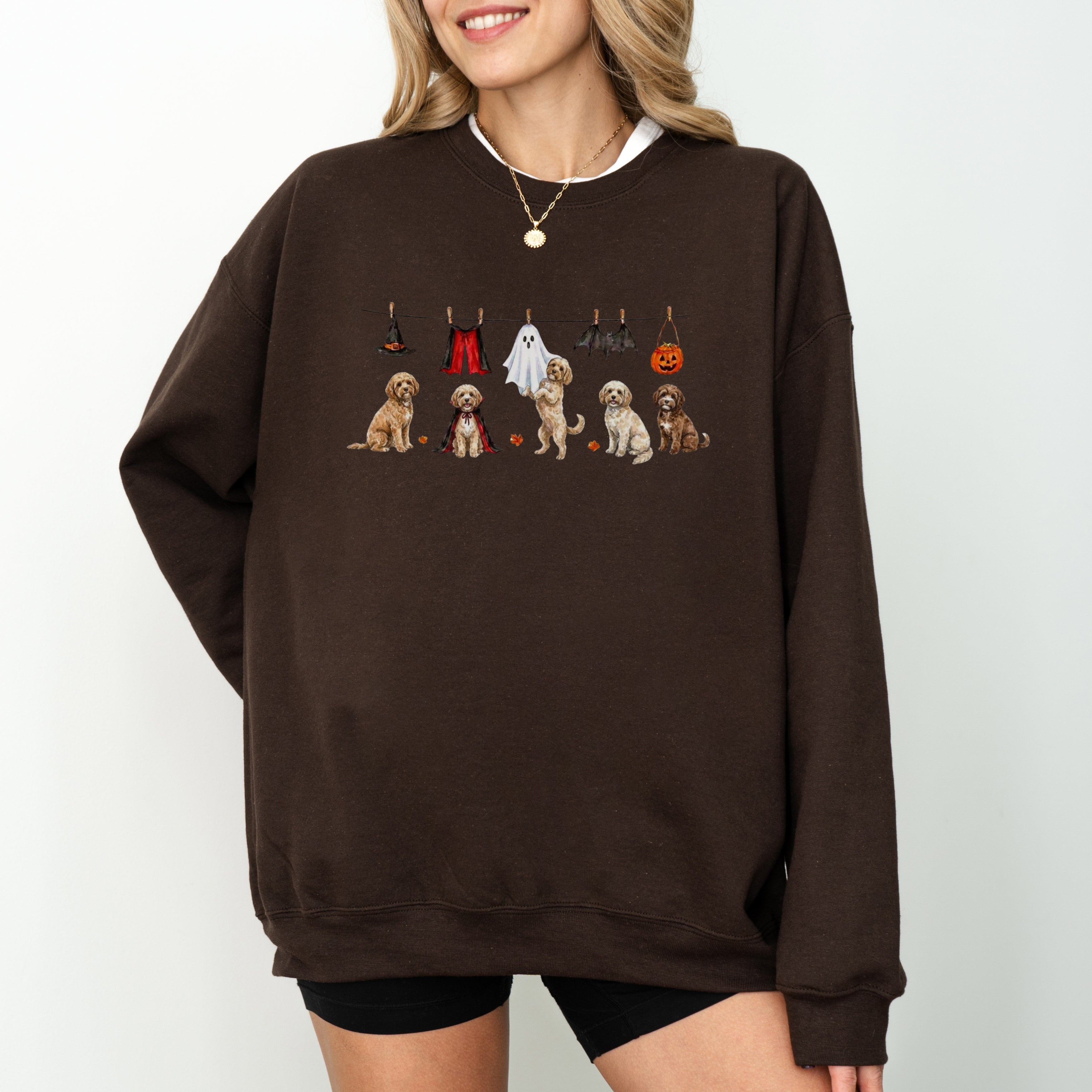 Cavapoo Halloween Sweatshirt