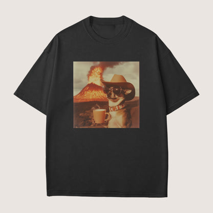 Chihuahua Dog Volcano Shirt
