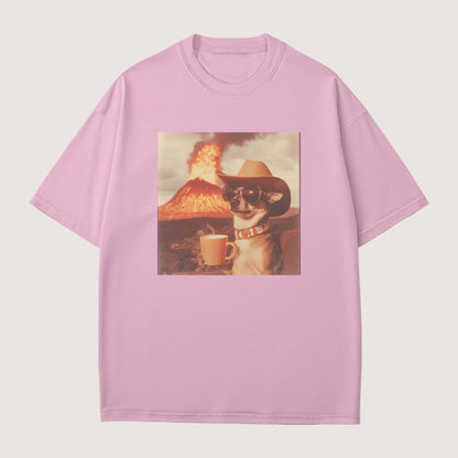 Chihuahua Dog Volcano Shirt