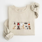 Chihuahua Longhaired Halloween Sweatshirt