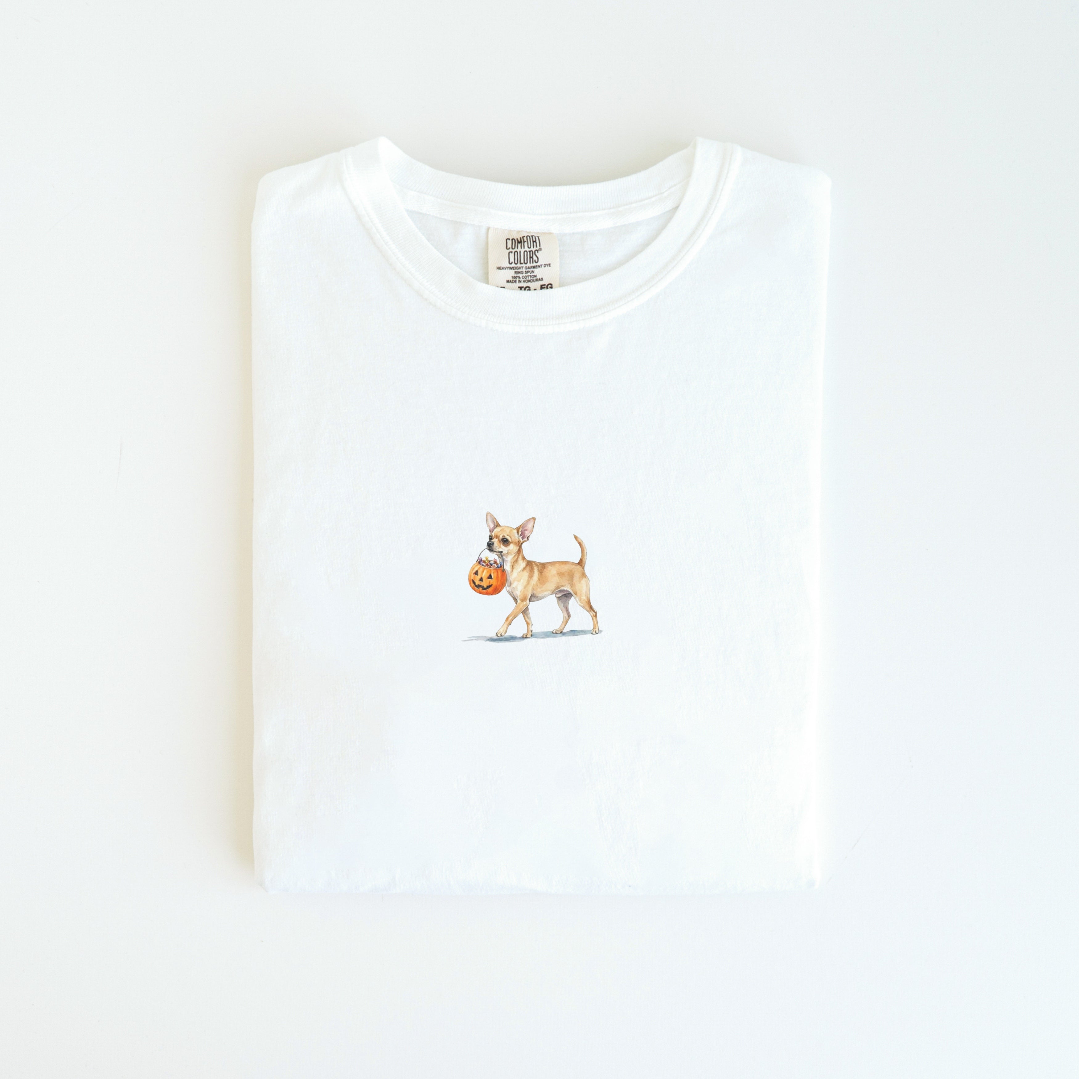 Chihuahua Short Haired Halloween T-shirt