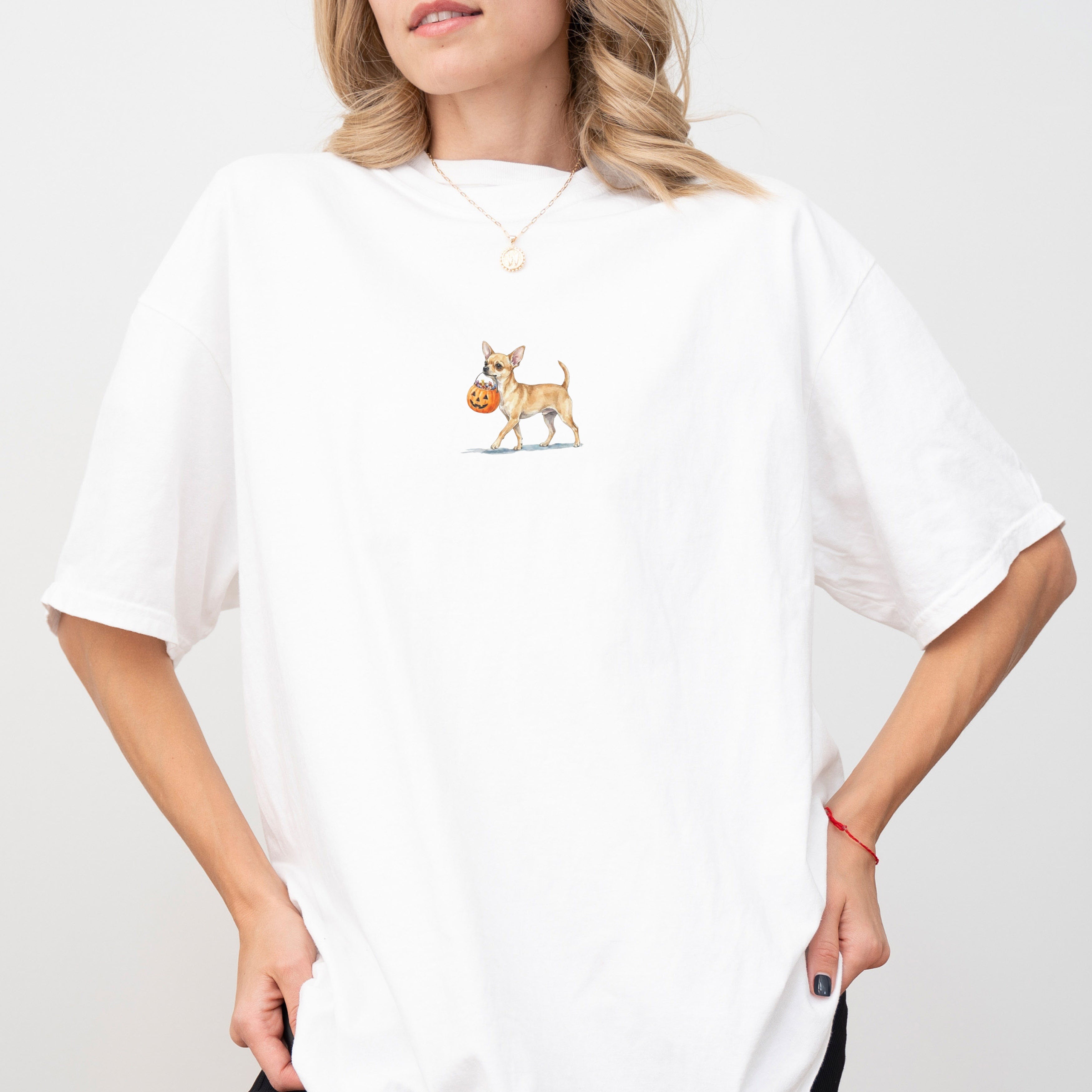 Chihuahua Short Haired Halloween T-shirt