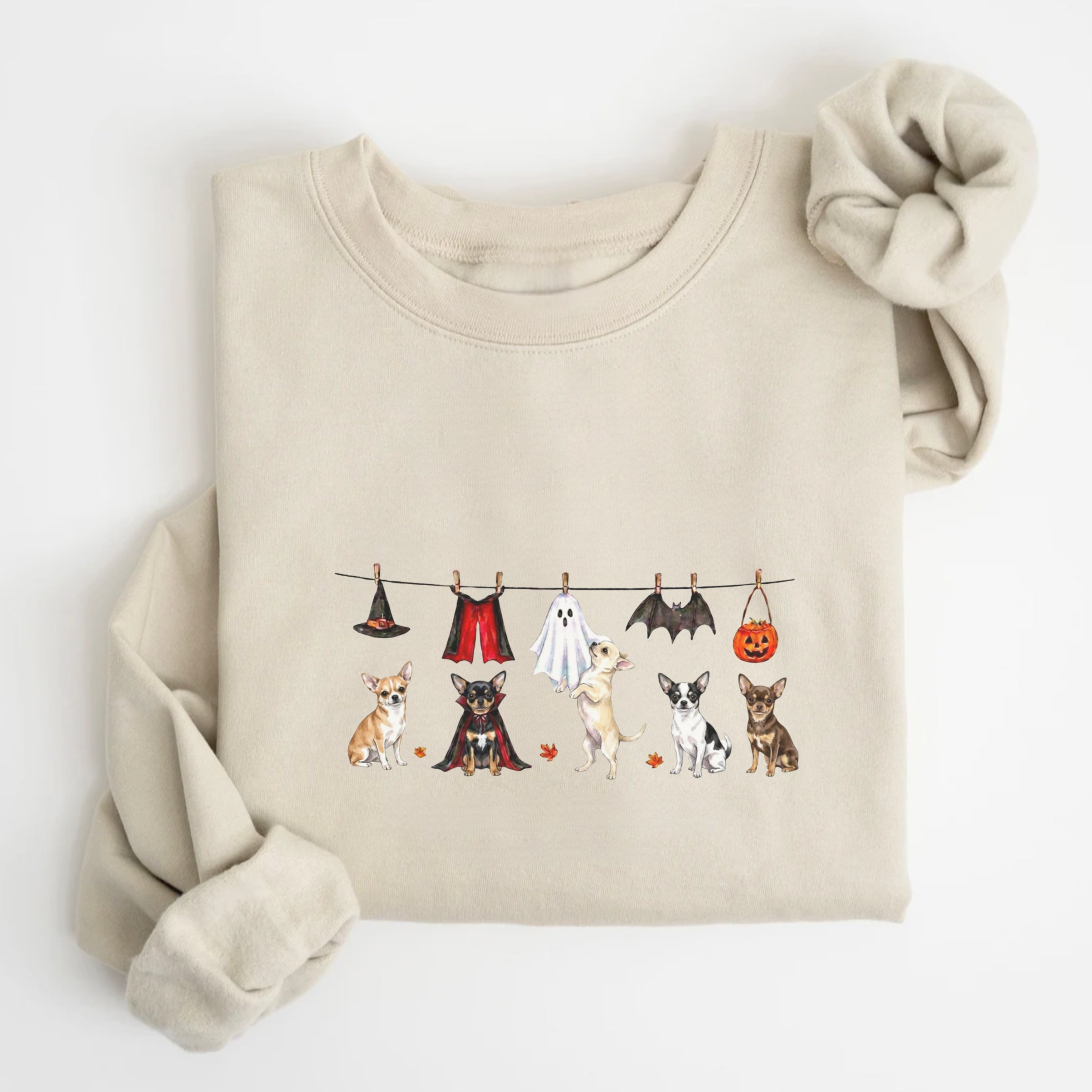 Chihuahua Shorthaired Halloween Sweatshirt