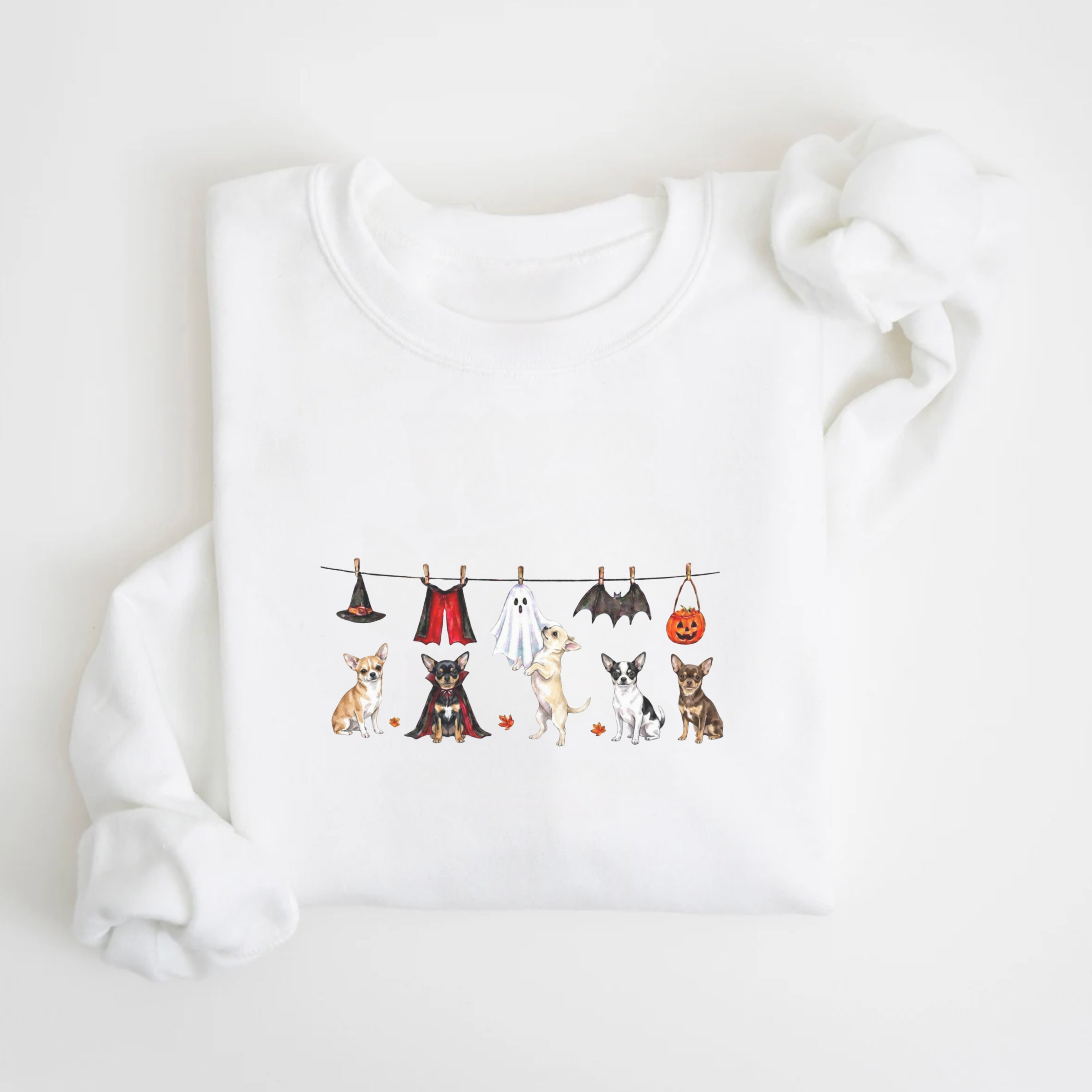 Chihuahua Shorthaired Halloween Sweatshirt