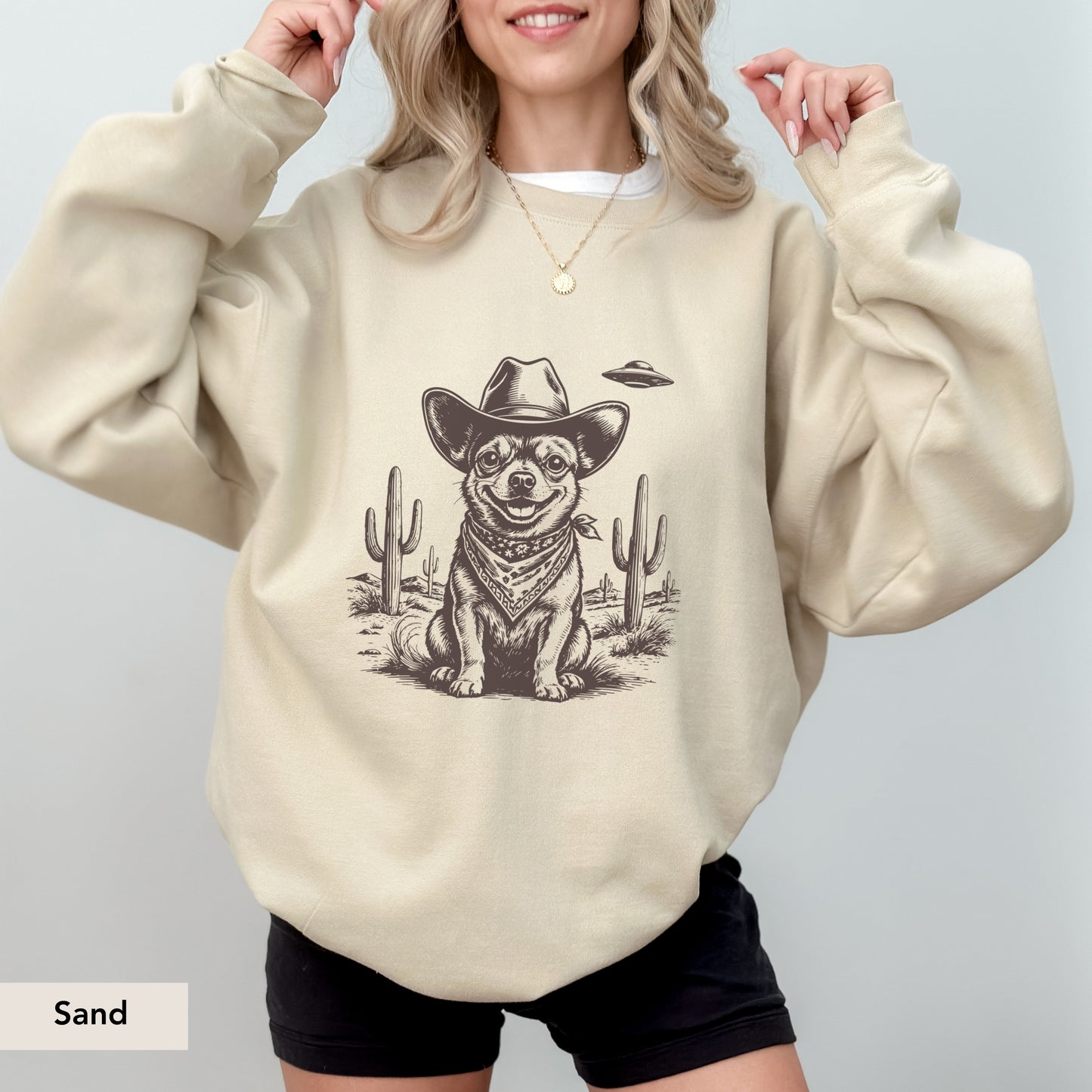 Chihuahua UFO Sweatshirt