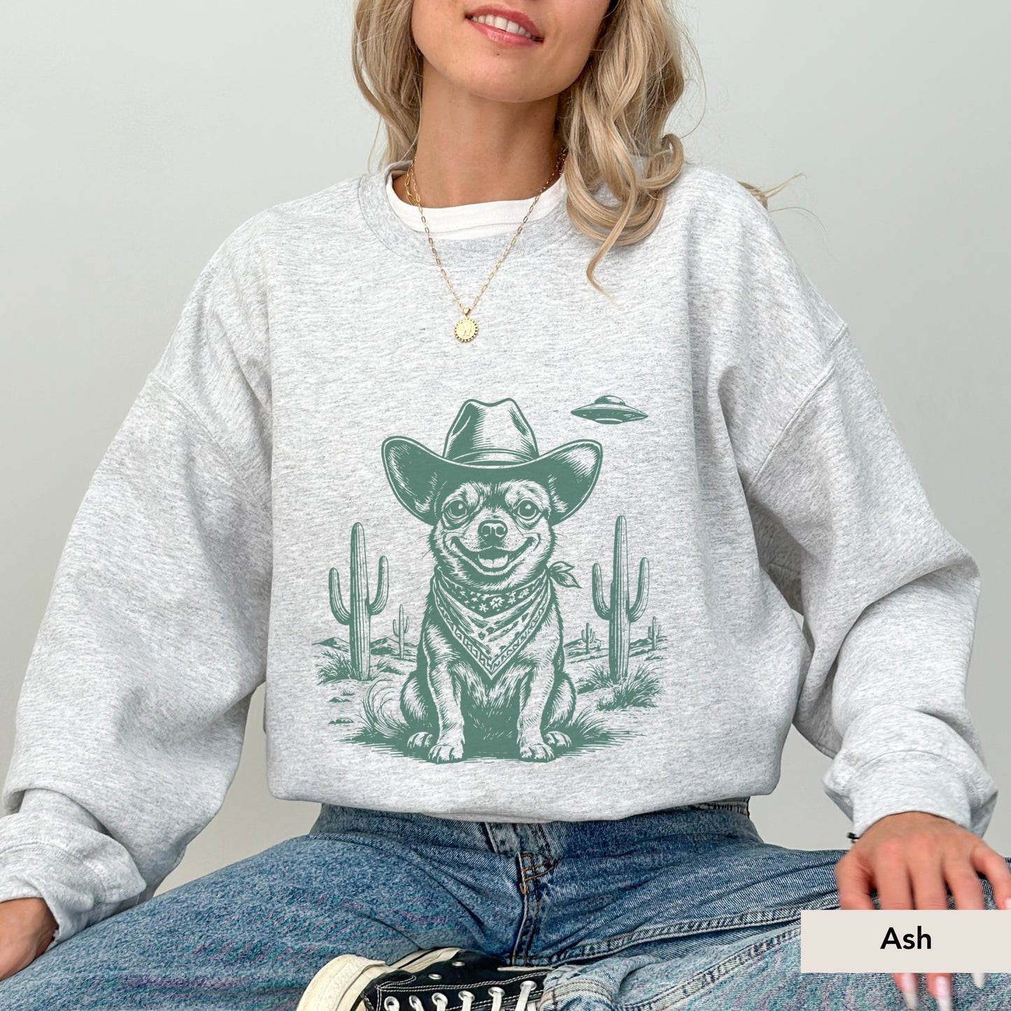 Chihuahua UFO Sweatshirt