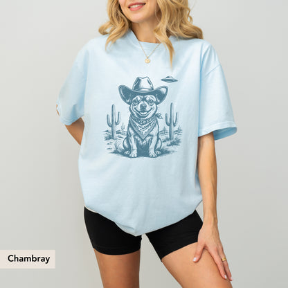 Chihuahua UFO shirt