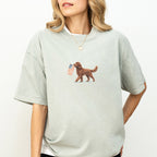 Chocolate Goldendoodle USA T-shirt