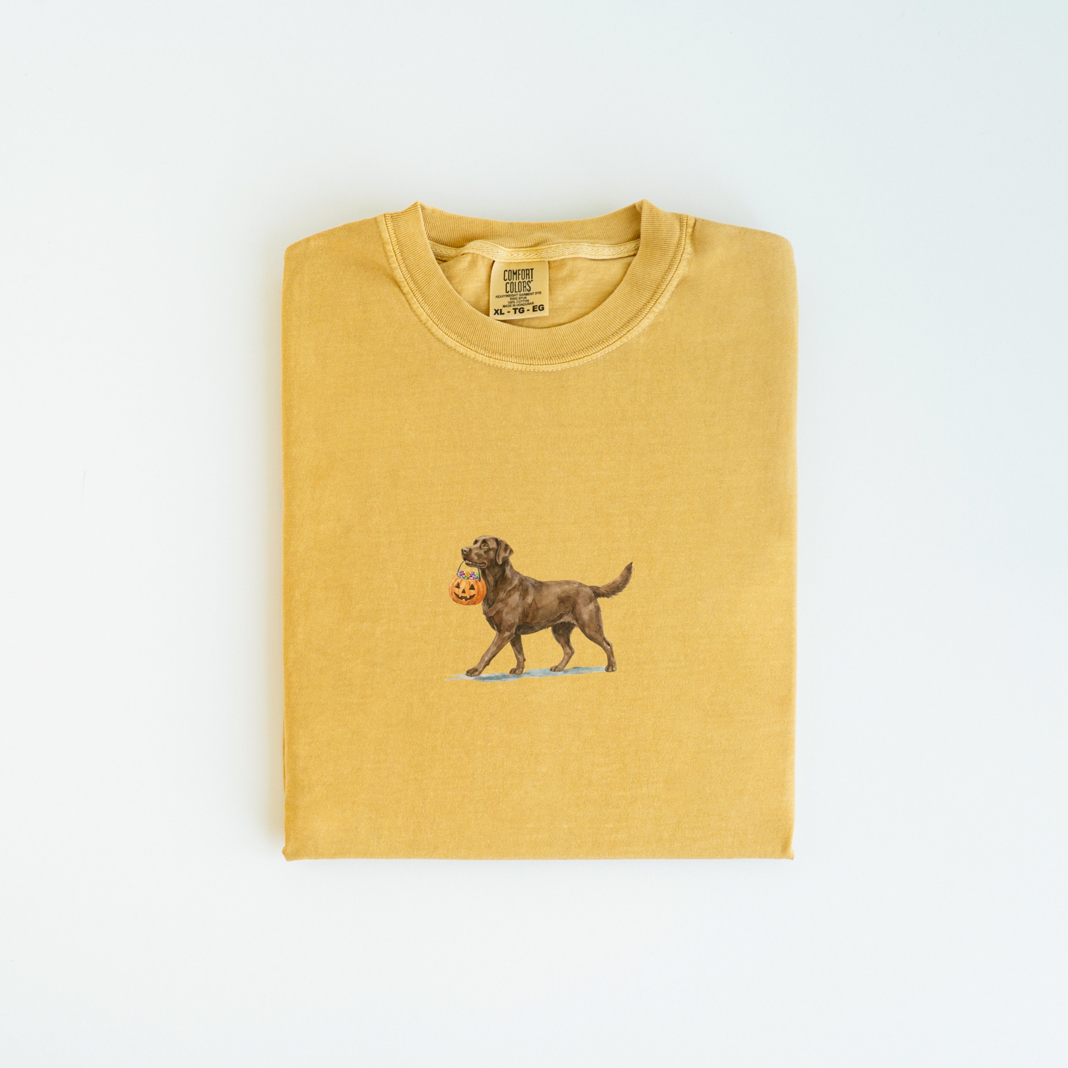 Chocolate Labrador Halloween T-shirt