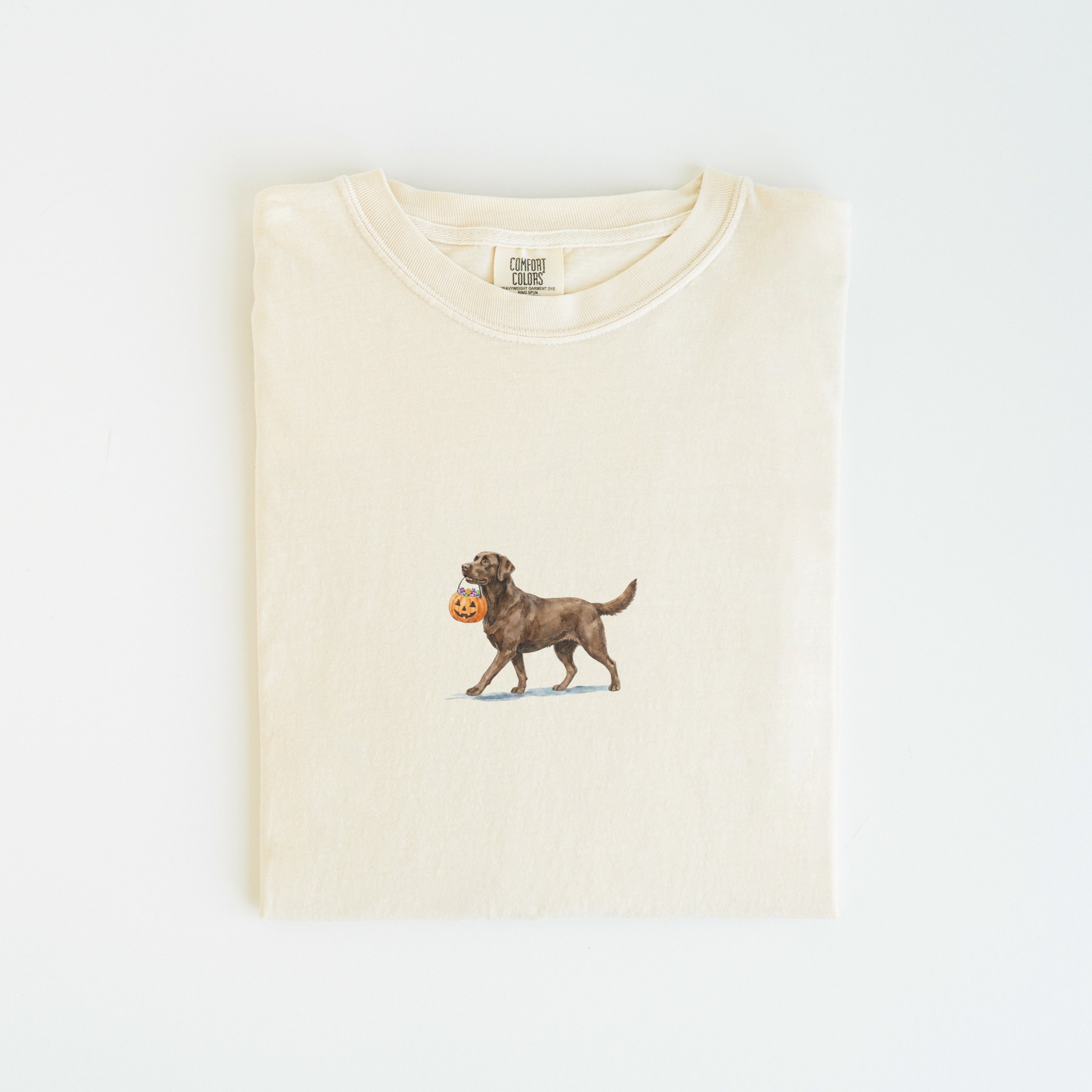 Chocolate Labrador Halloween T-shirt