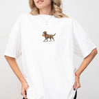 Chocolate Labrador Halloween T-shirt
