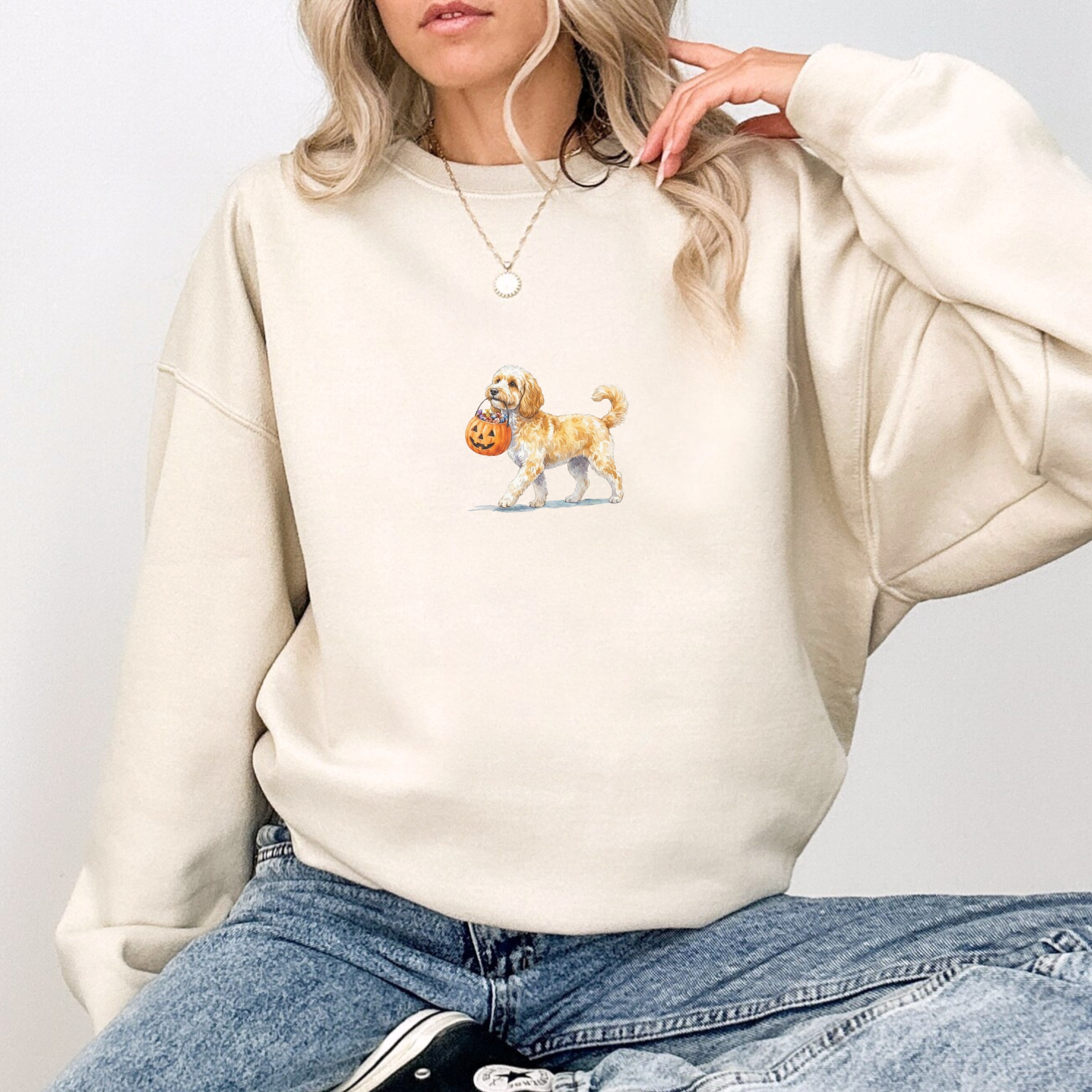 Cockapoo Halloween Sweatshirt