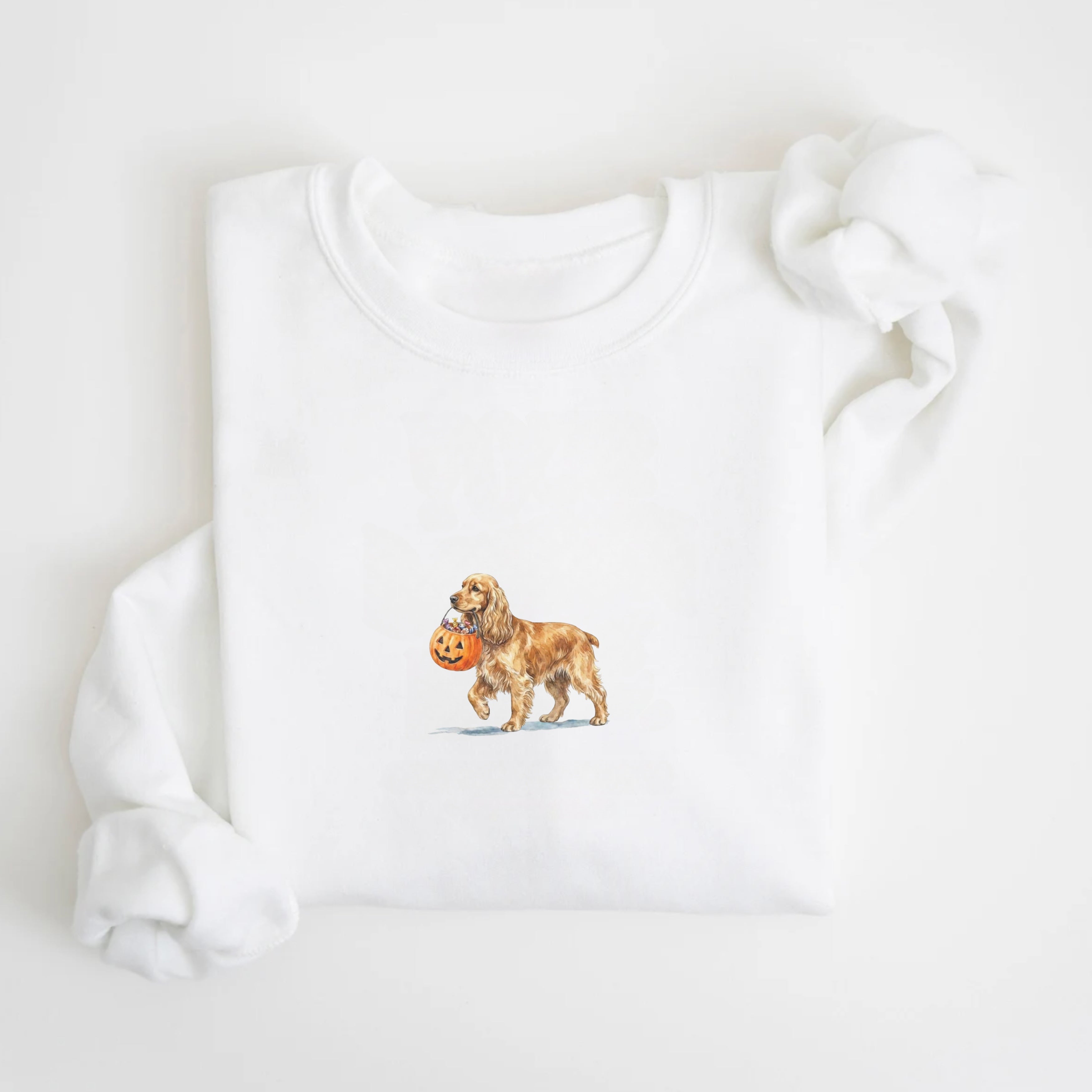Cocker Spaniel Halloween Sweatshirt