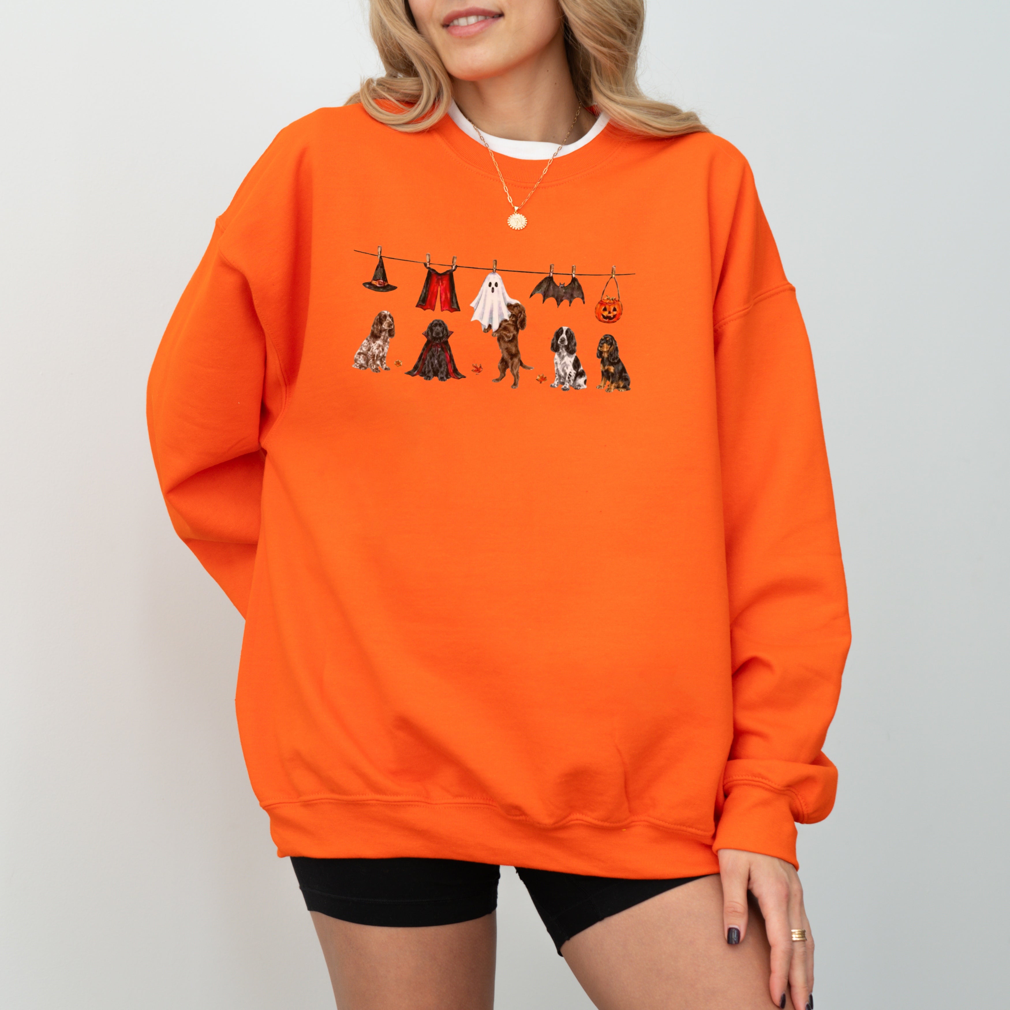 Cocker Spaniel Halloween Sweatshirt
