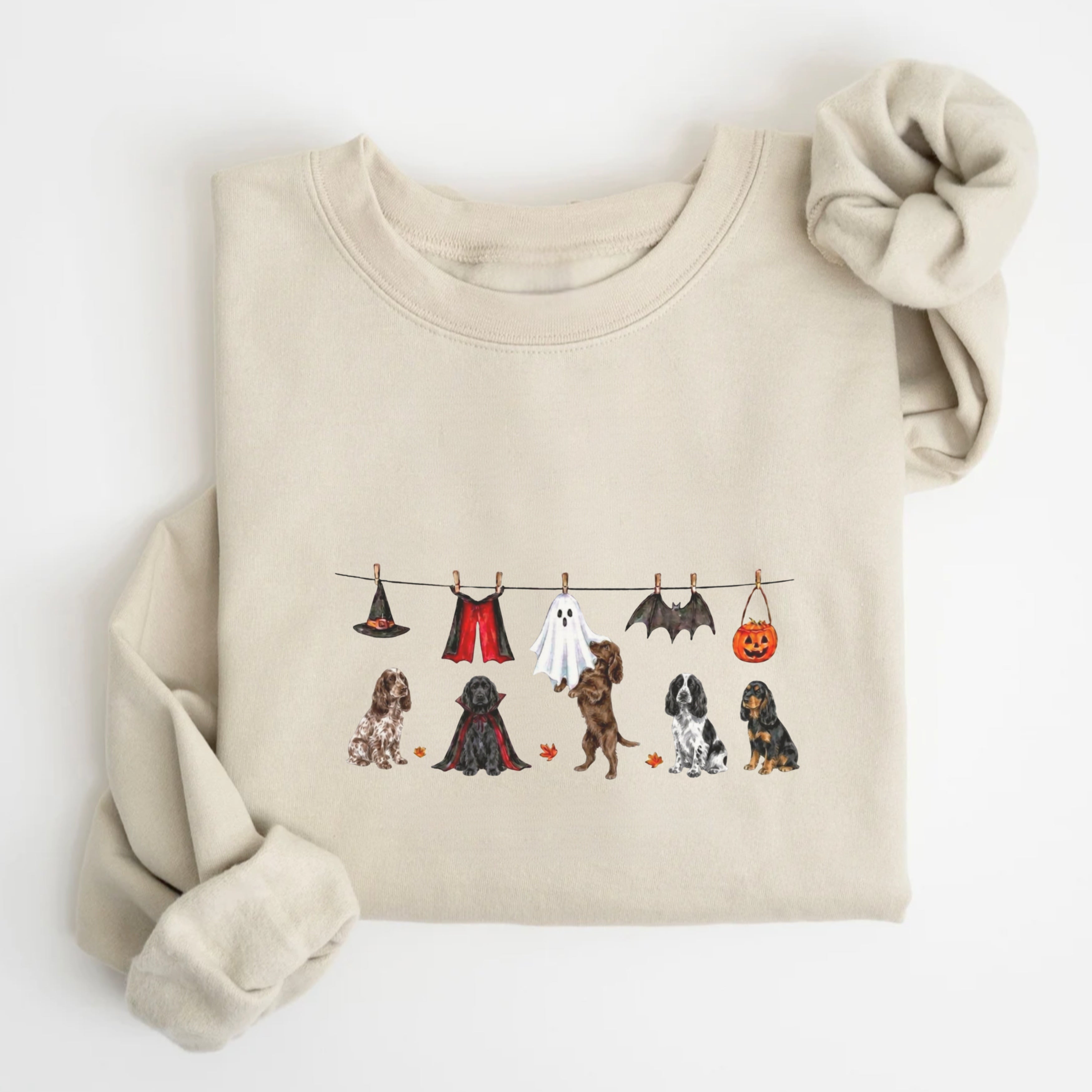 Cocker Spaniel Halloween Sweatshirt
