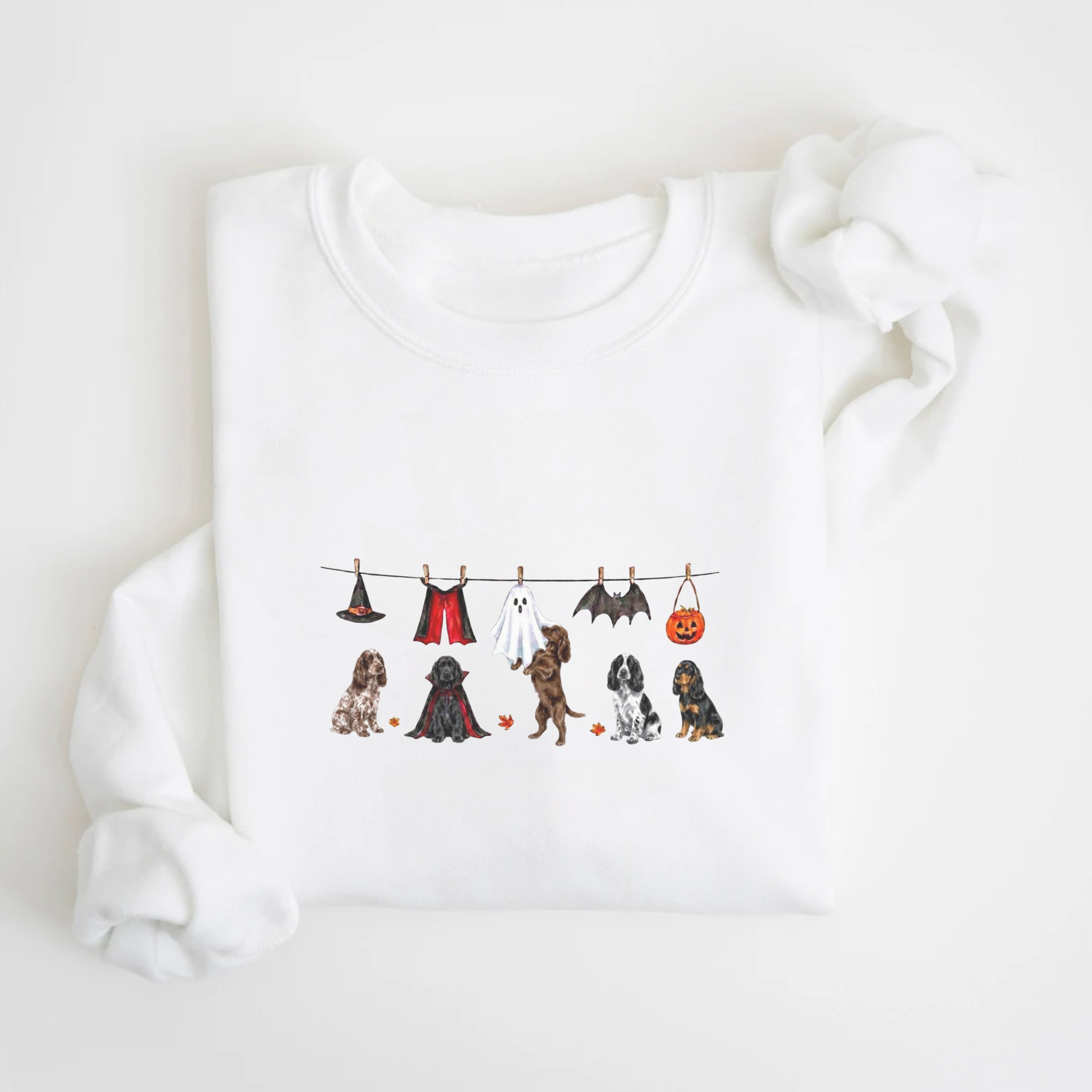 Cocker Spaniel Halloween Sweatshirt