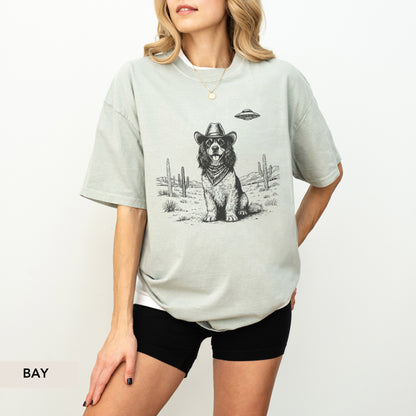 Cocker Spaniel UFO shirt