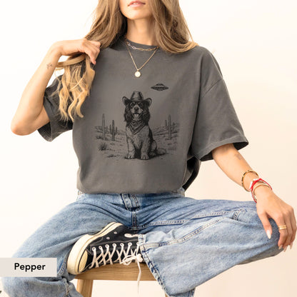 Cocker Spaniel UFO shirt
