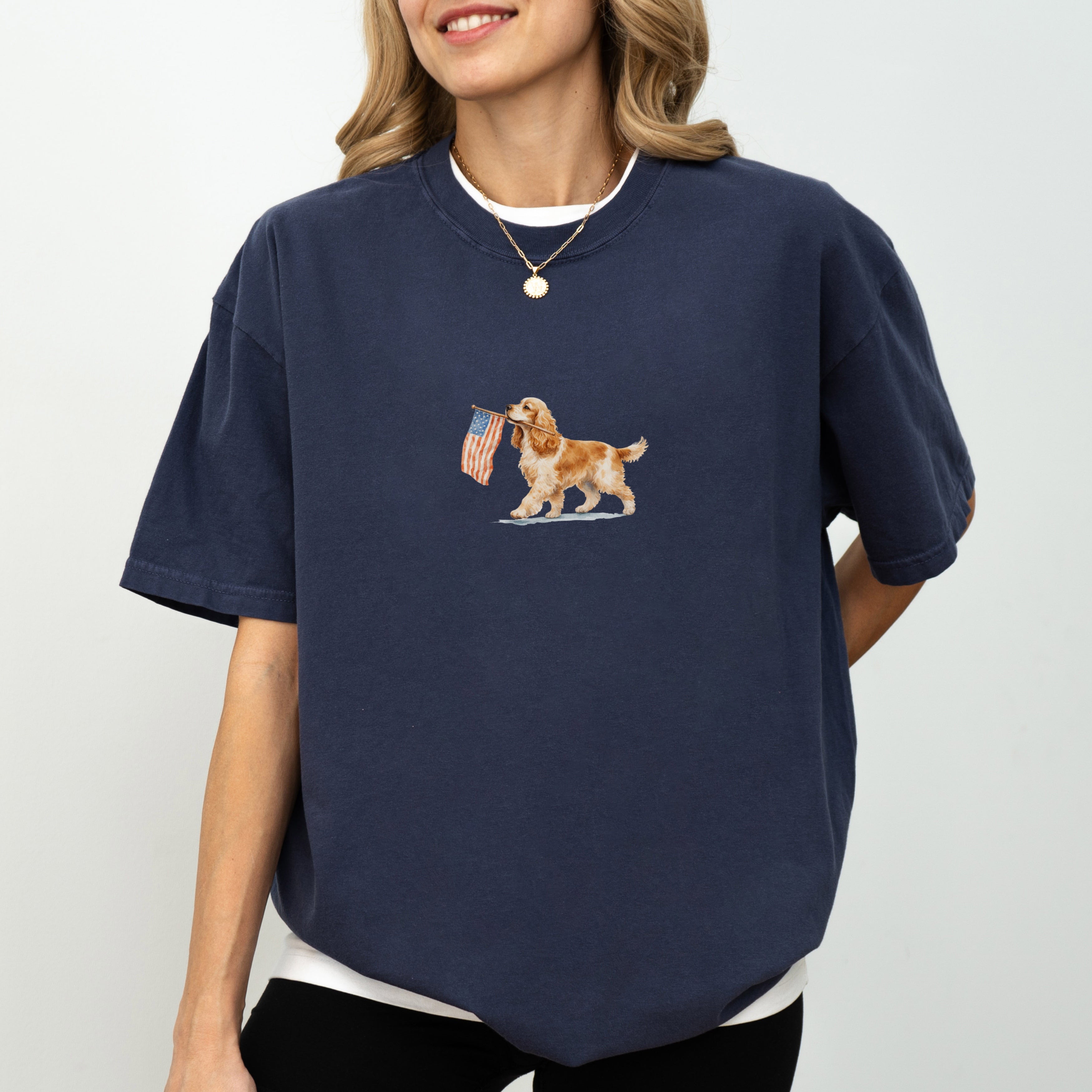 Cocker Spaniel USA T-shirt