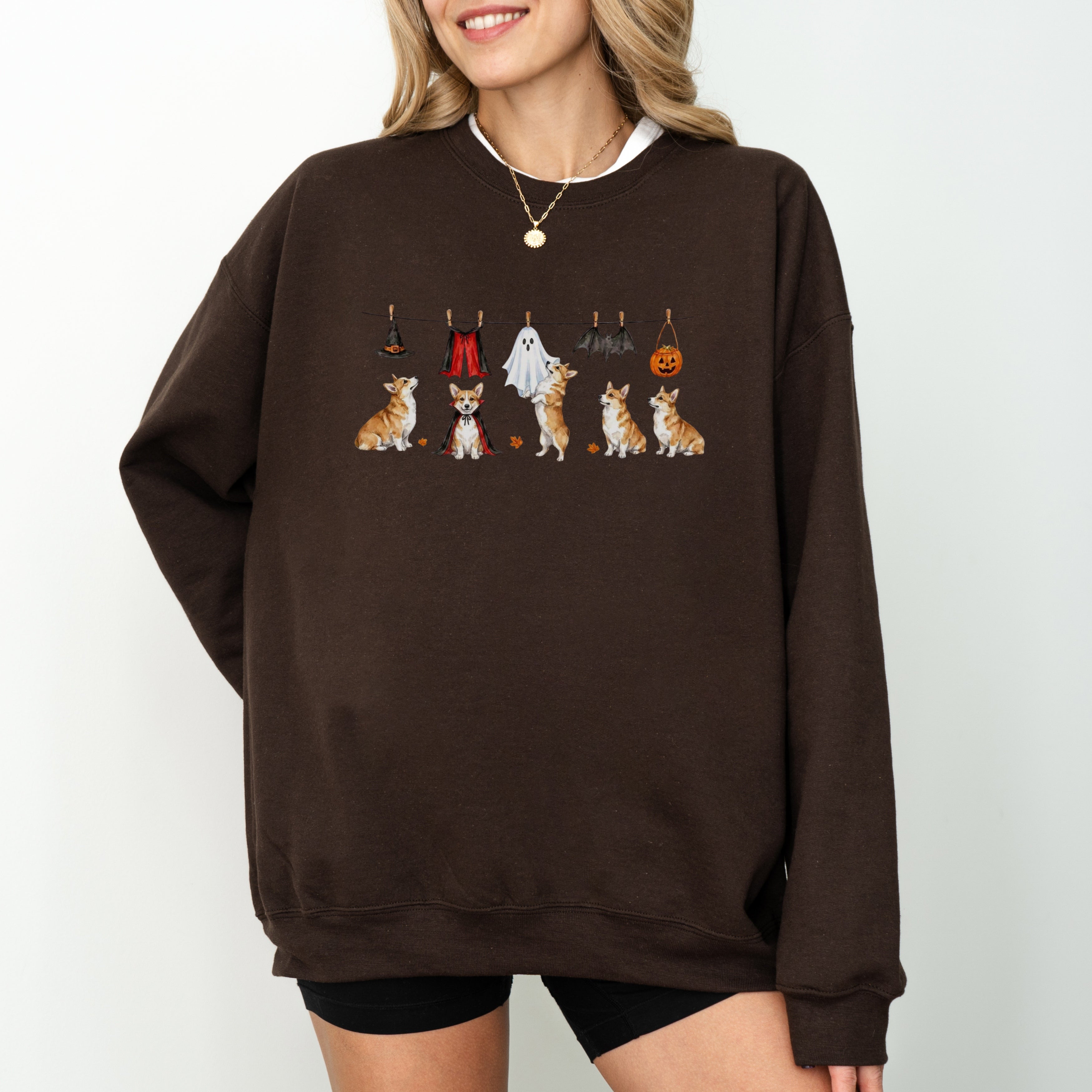 Corgi Halloween Sweatshirt