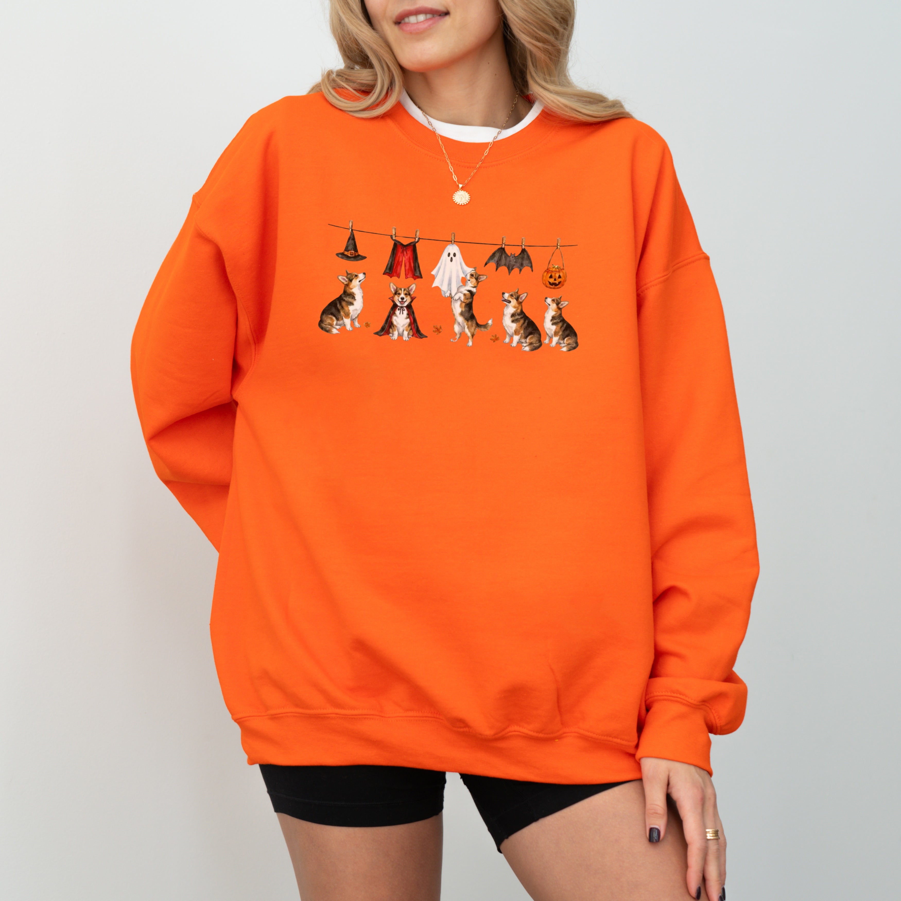 Corgi Tri Color Halloween Sweatshirt