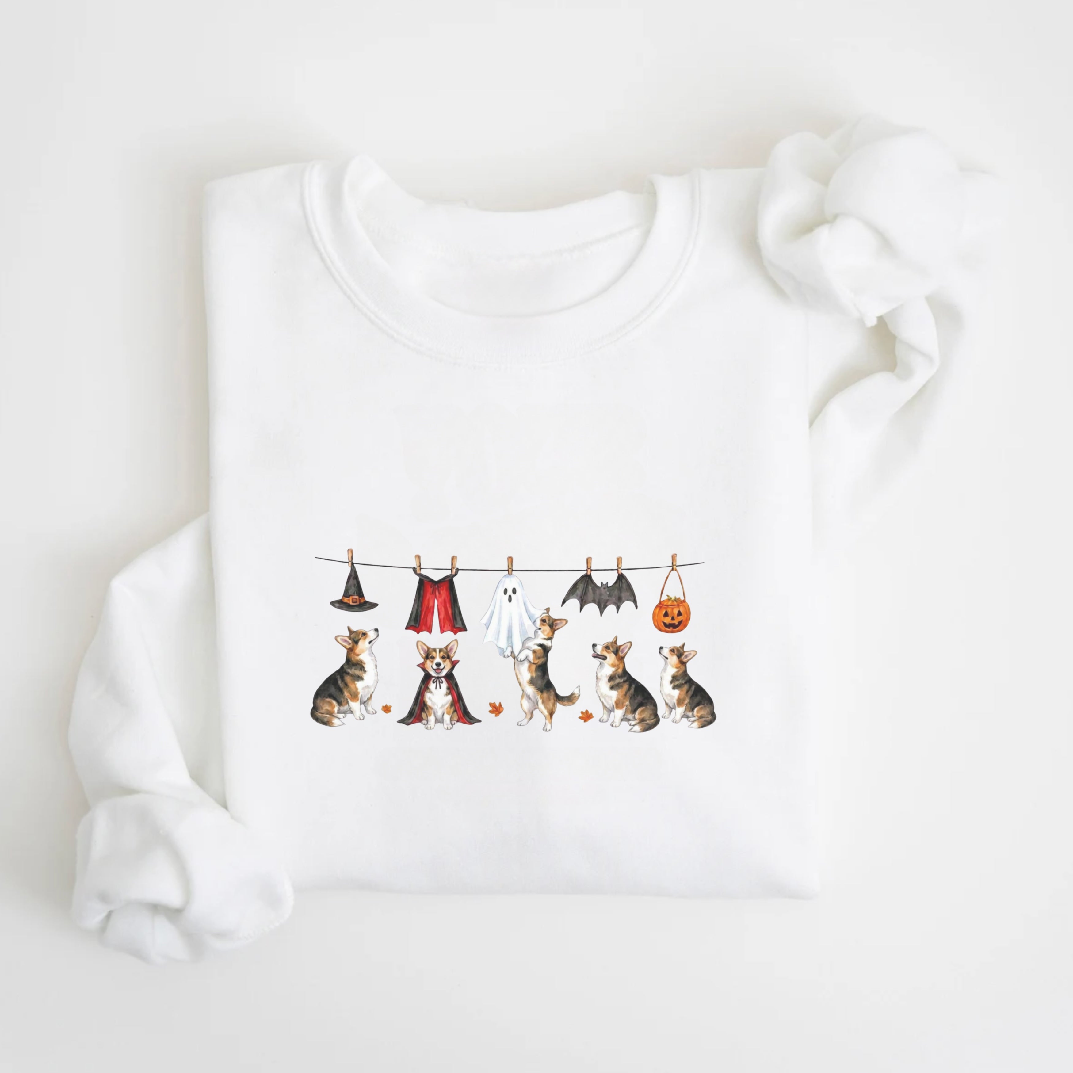 Corgi Tri Color Halloween Sweatshirt