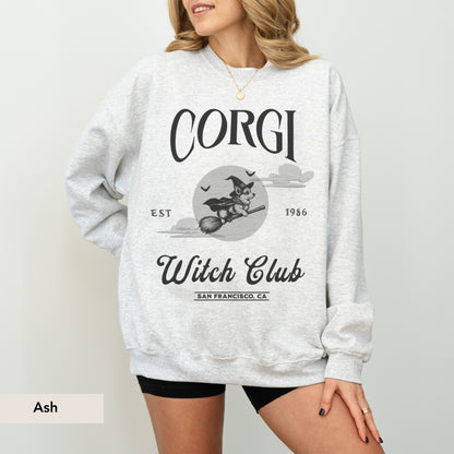 Corgi Witch Club Sweatshirt
