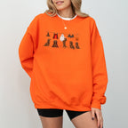 Dachshund LH Brown Halloween Sweatshirt