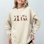 Dachshund LH Brown Halloween Sweatshirt