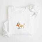 Dachshund LH Cream Halloween Sweatshirt